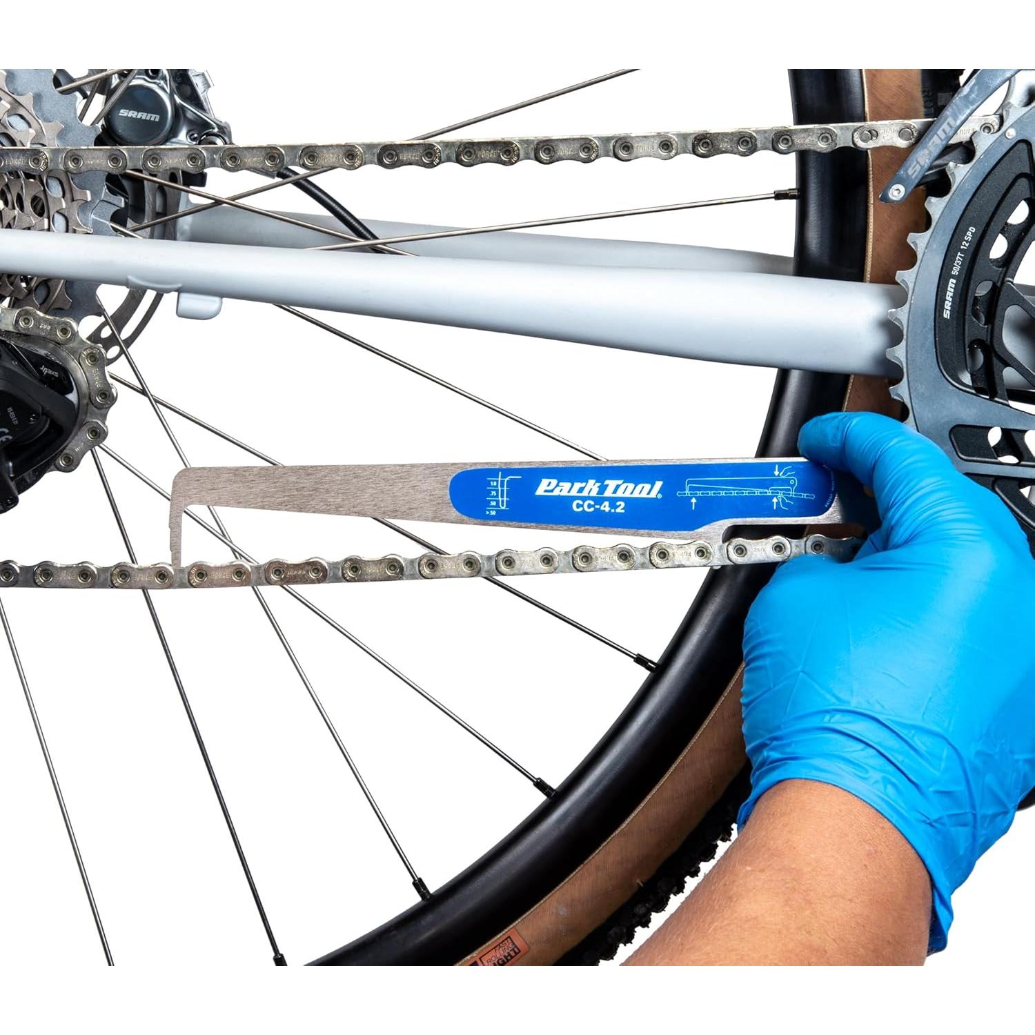 Comprobador de desgaste de cadena Park Tool CC-4.2 para bicicletas