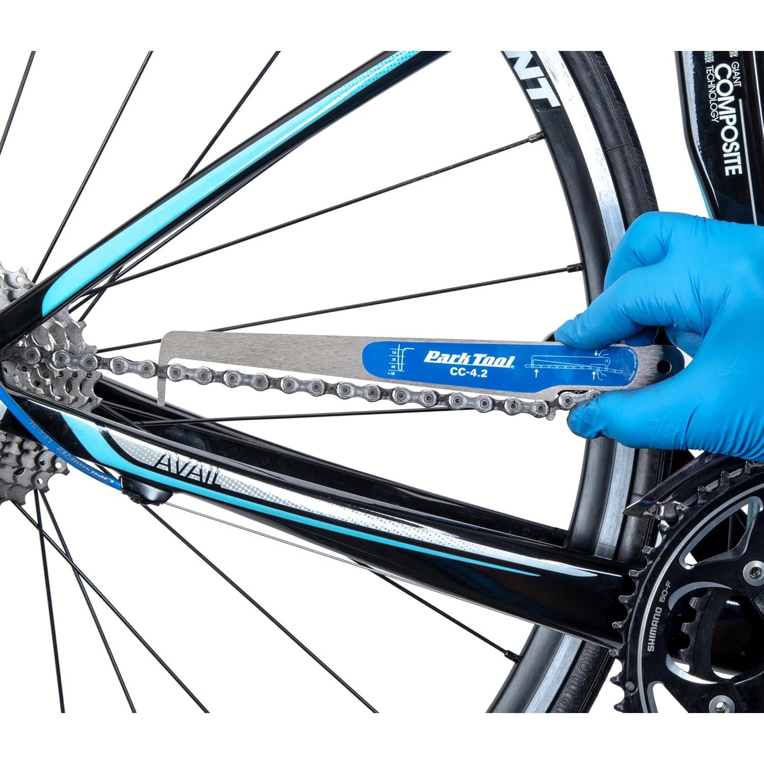 Comprobador de desgaste de cadena Park Tool CC-4.2 para bicicletas