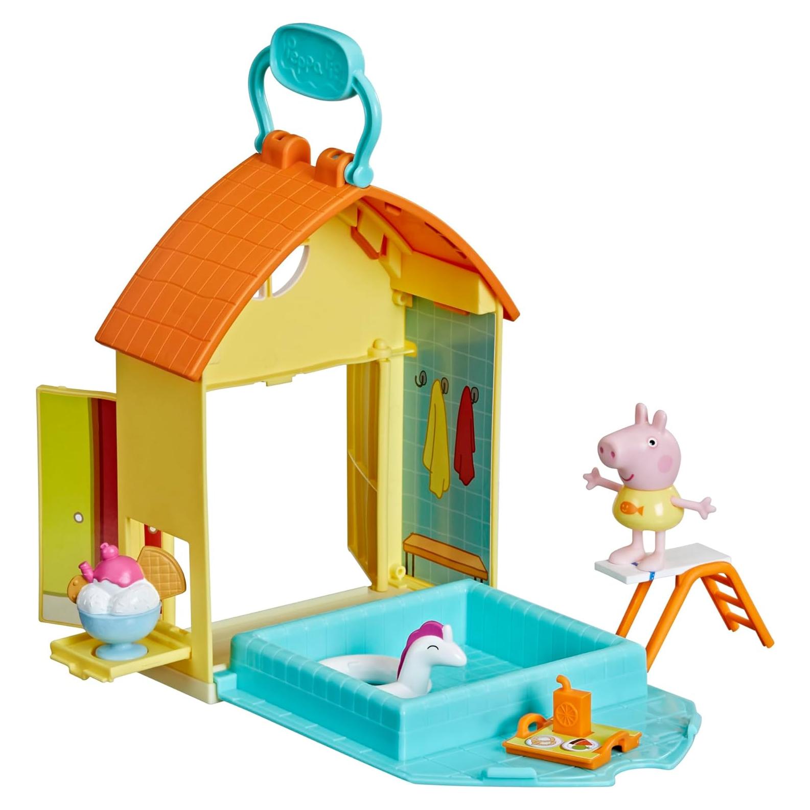 Juego Peppa Pig Diversión en la Piscina con Accesorios
