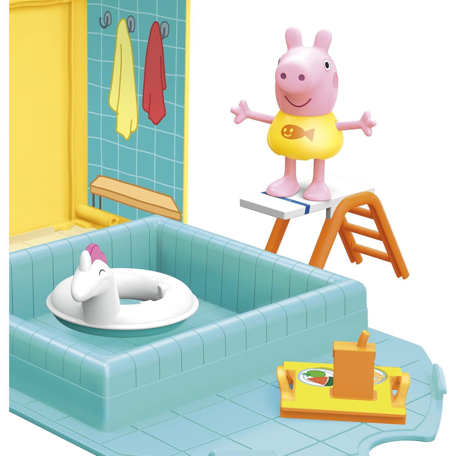 Juego Peppa Pig Diversión en la Piscina con Accesorios