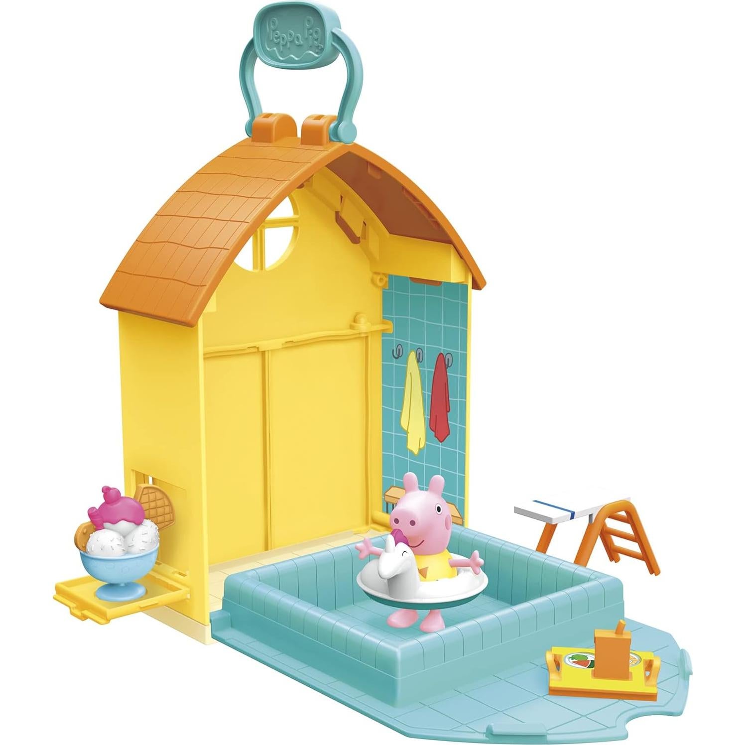 Juego Peppa Pig Diversión en la Piscina con Accesorios