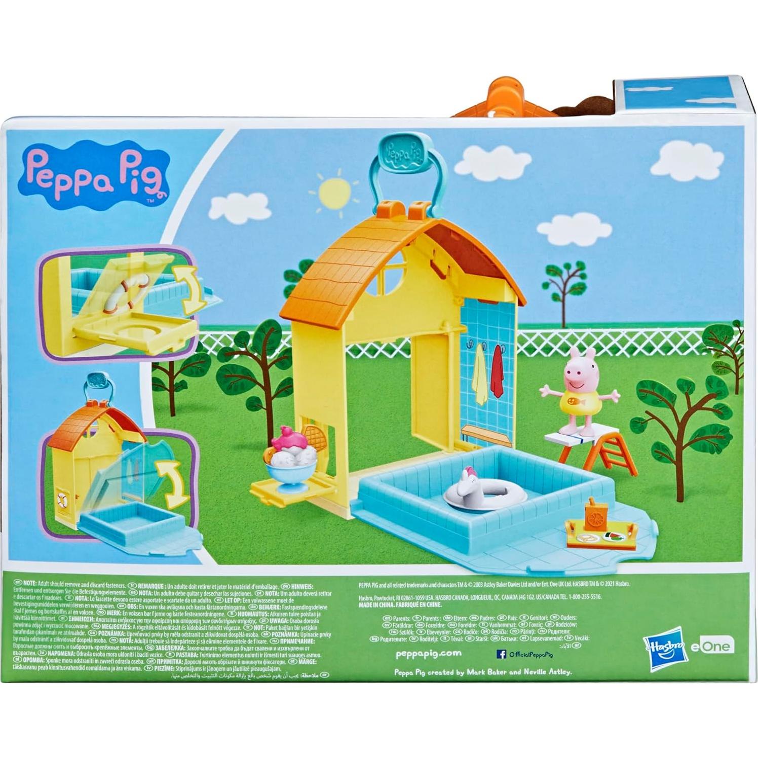 Juego Peppa Pig Diversión en la Piscina con Accesorios