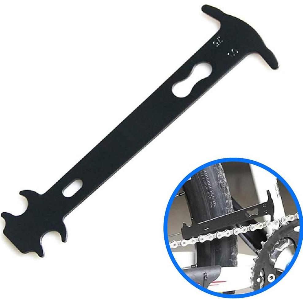 Verificador de Desgaste de Cadena de Bicicleta MMOBIEL - Negro