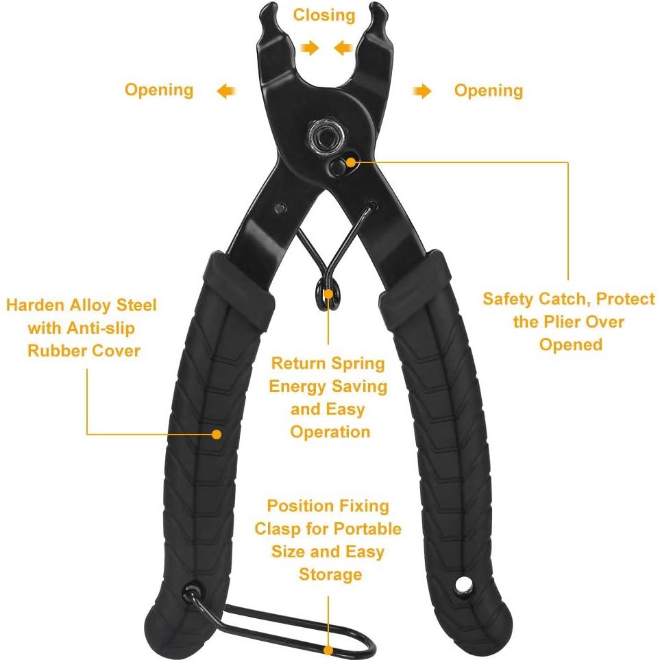 Kit de Herramientas WOTOW para Reparación de Cadenas de Bicicleta