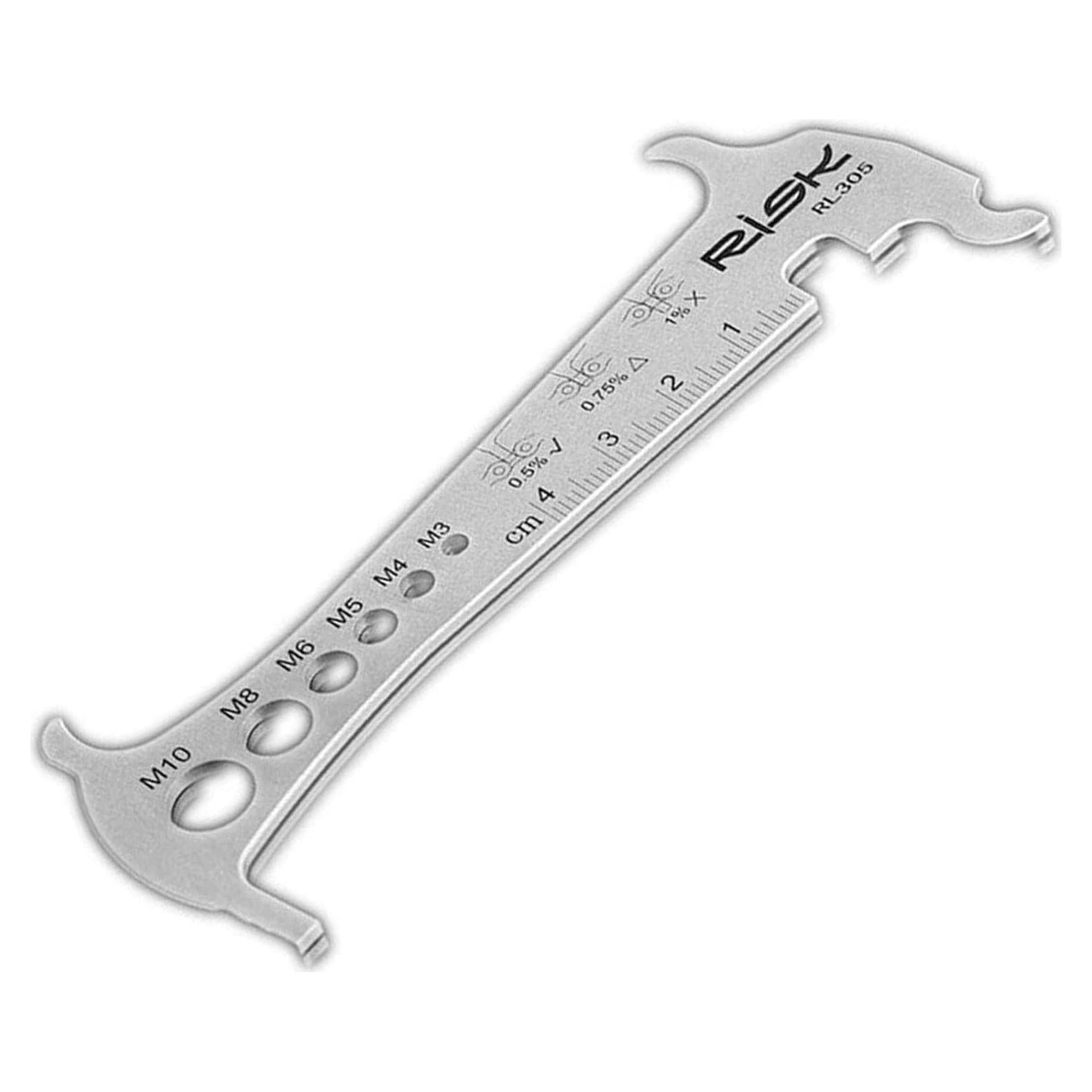 Indicador de desgaste de cadena de bicicleta TuoTu RL305 3 en 1