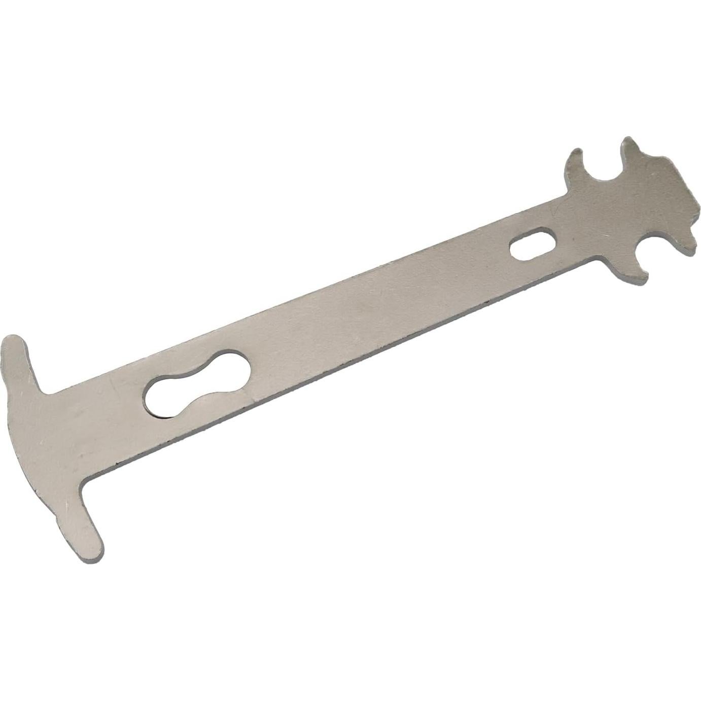 Comprobador de Cadena de Bicicleta YTgilo 140mm Plata