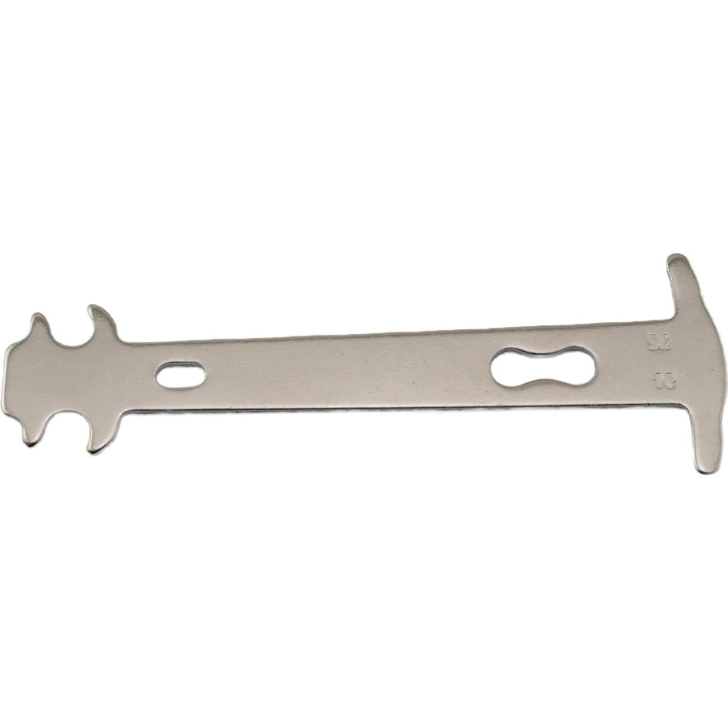 Comprobador de Cadena de Bicicleta YTgilo 140mm Plata
