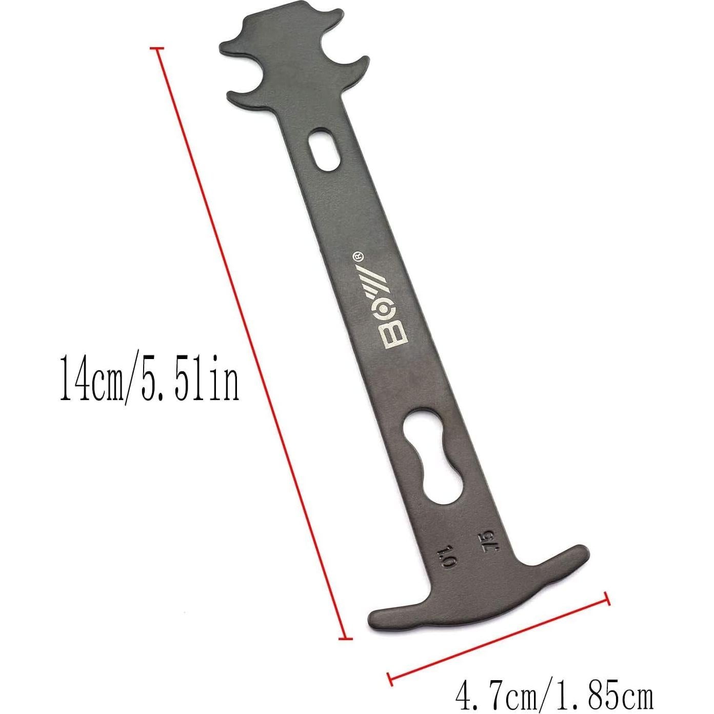 Indicador de desgaste de cadena de bicicleta TAODAN 140.5x47mm