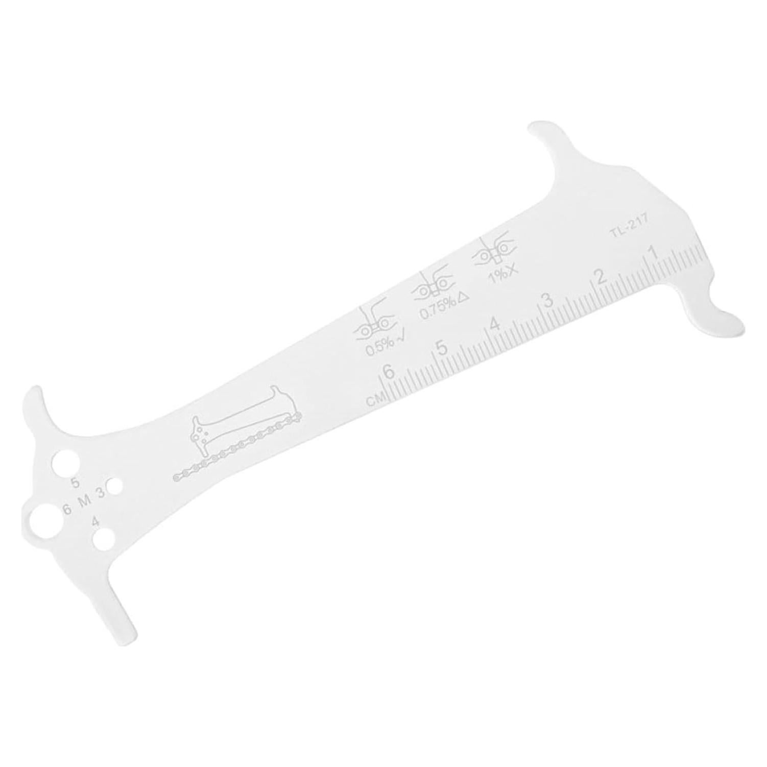 Medidor de Cadena de Bicicleta ZHIZHOUNEY Aluminio 130x50mm