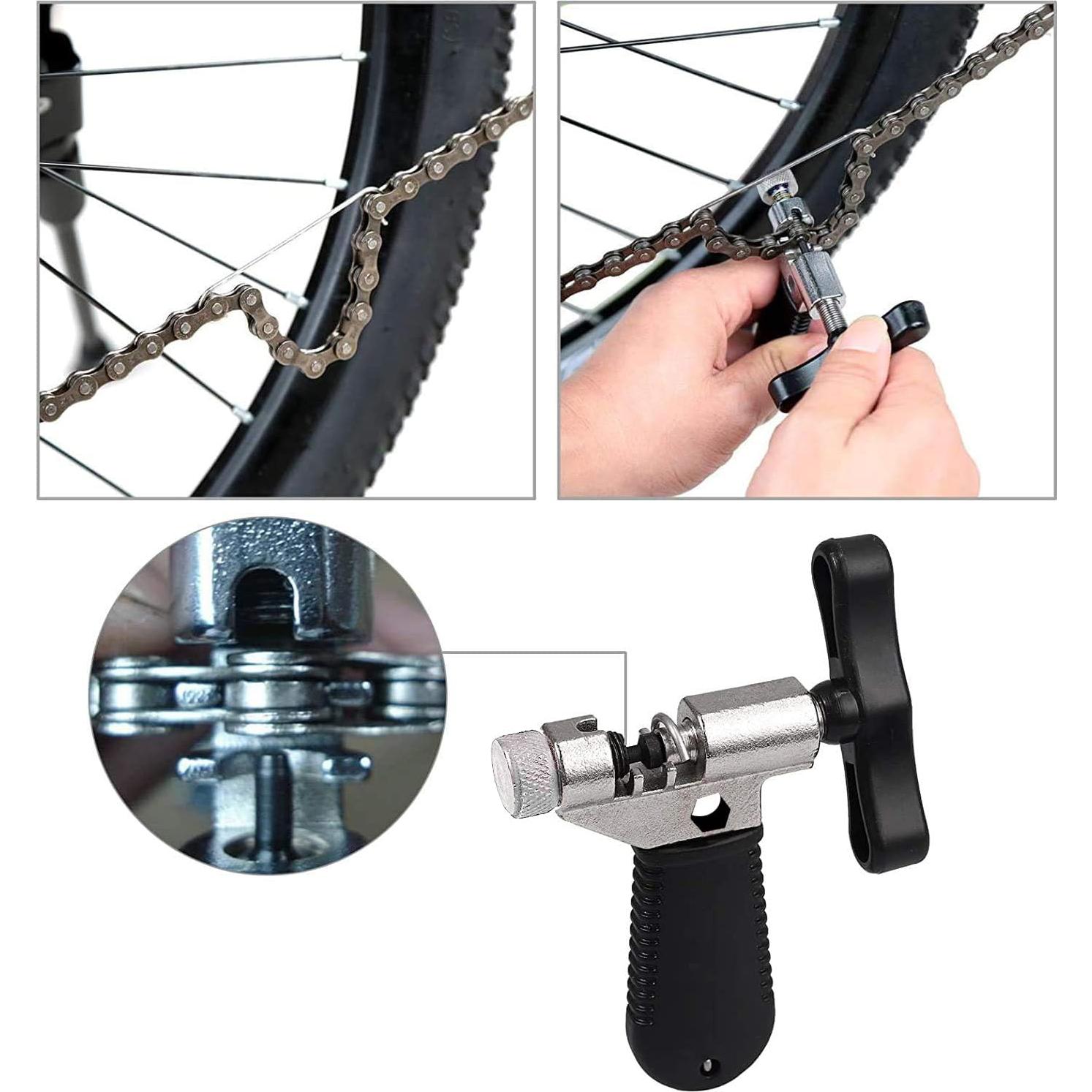 Kit de Herramientas para Cadenas de Bicicleta CHIVENIDO 11PCS
