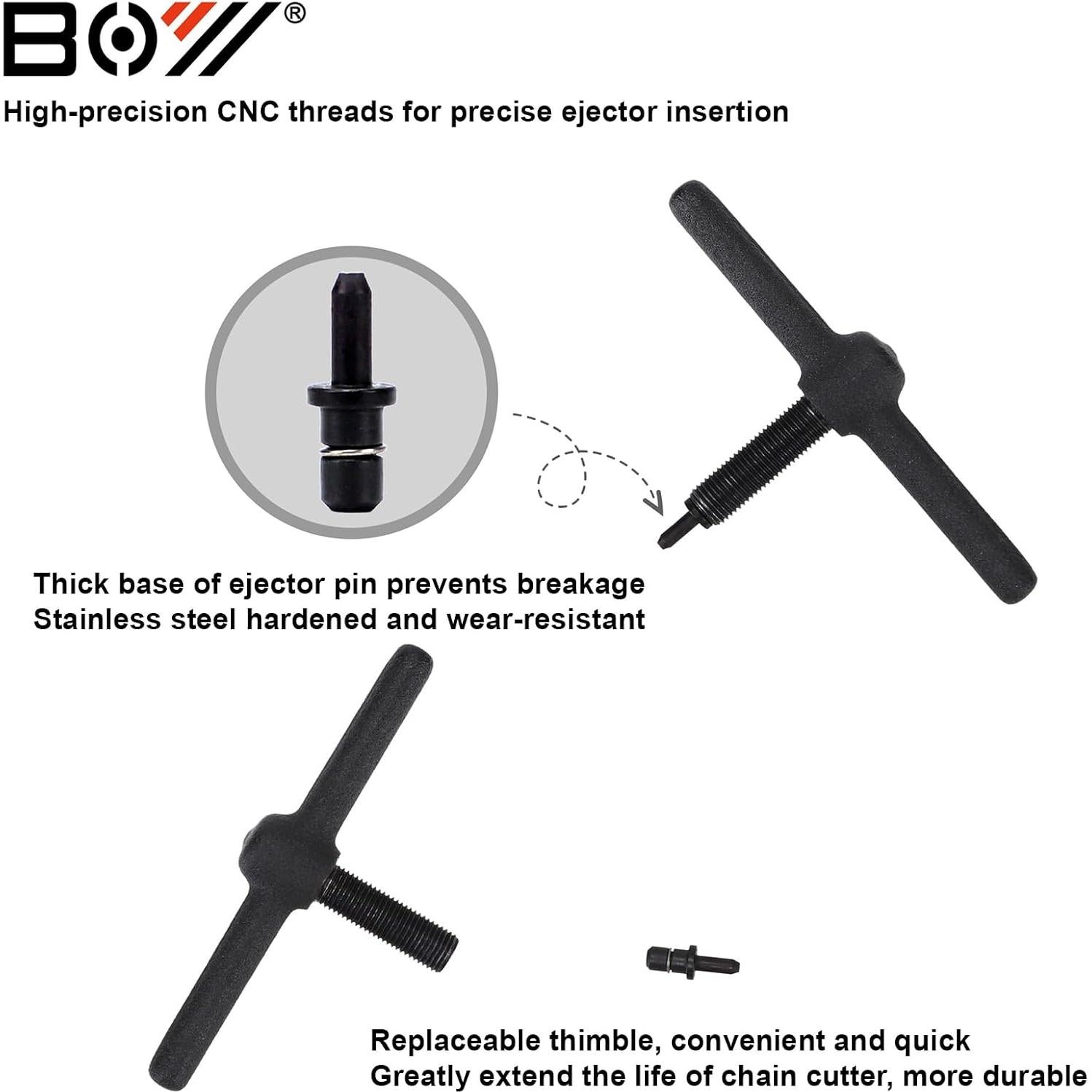 Kit de Herramientas para Cadenas de Bicicleta SONZUIA SON-7024N