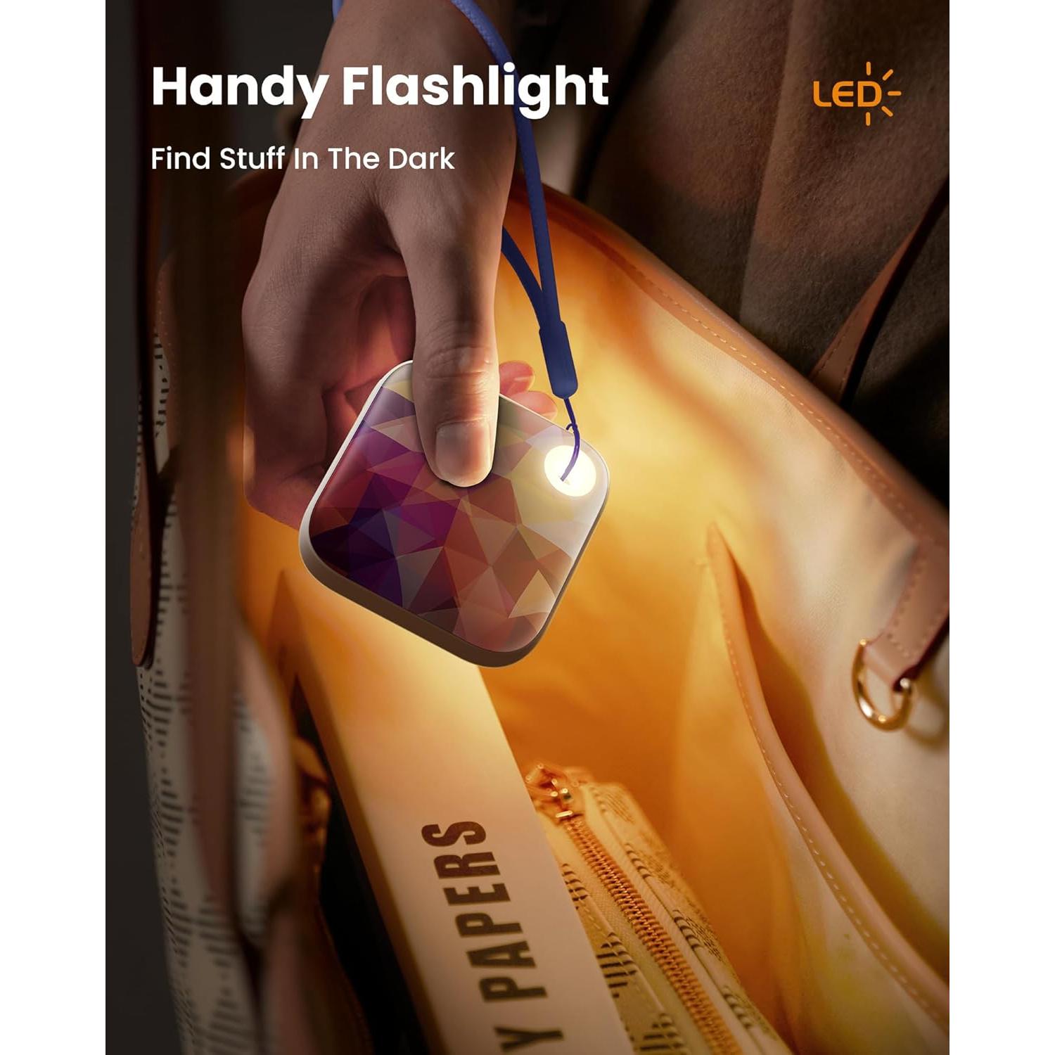 Calentador de Manos Recargable Gaiatop Doble Cara con Linterna