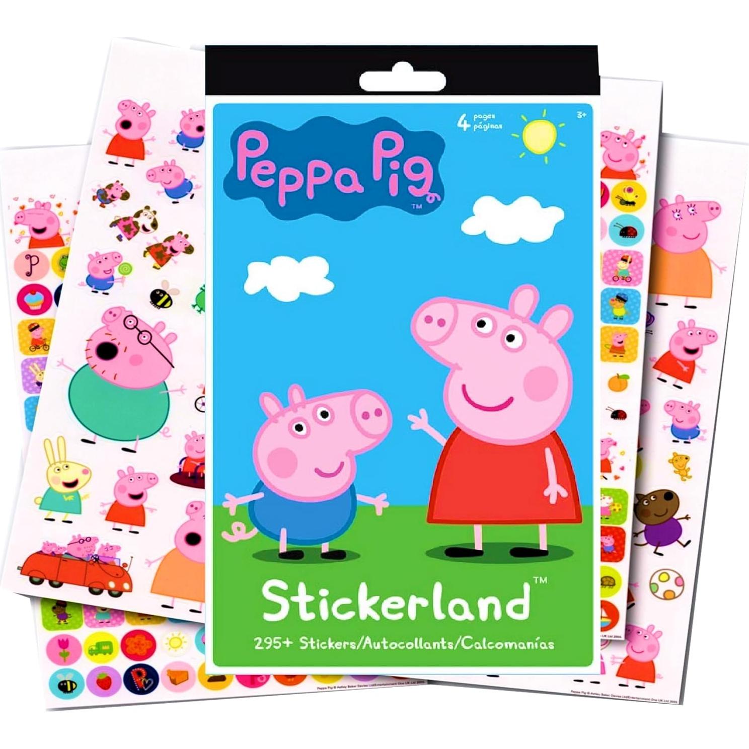 Set de Colorear Peppa Pig - Libro, Stickers y Colgador