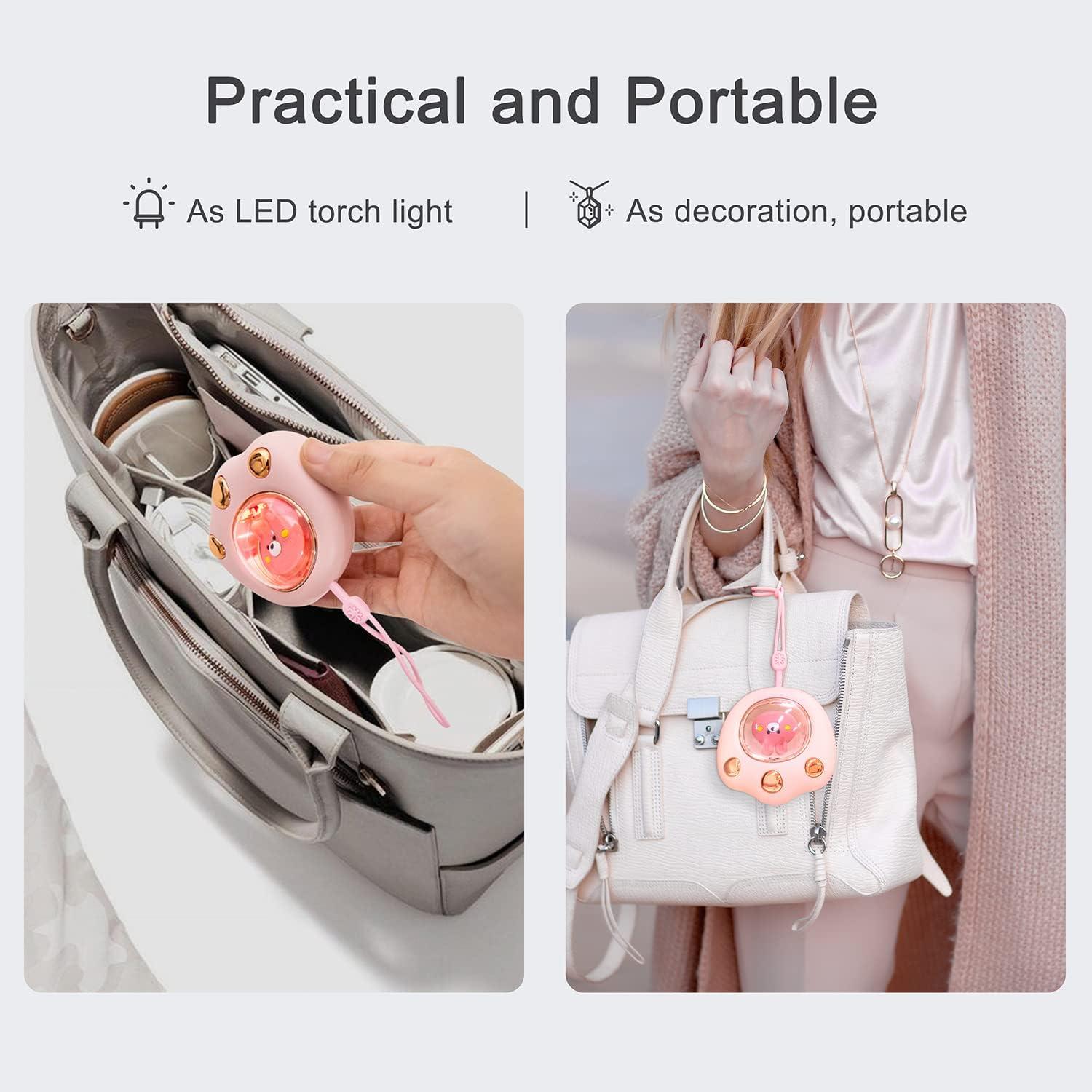 Calentador de manos eléctrico BEESTAR HW-BS-113 rosa 2600mAh