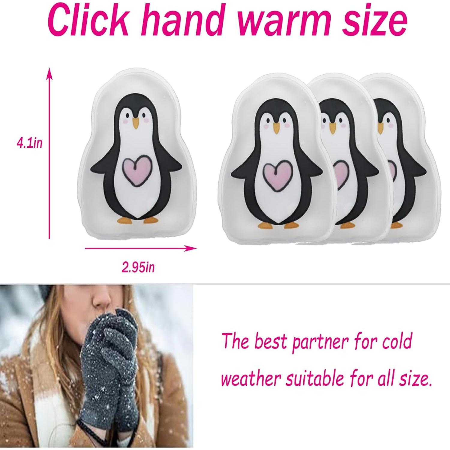 Calentadores de Manos Reutilizables KUKUGO - Paquete de 4