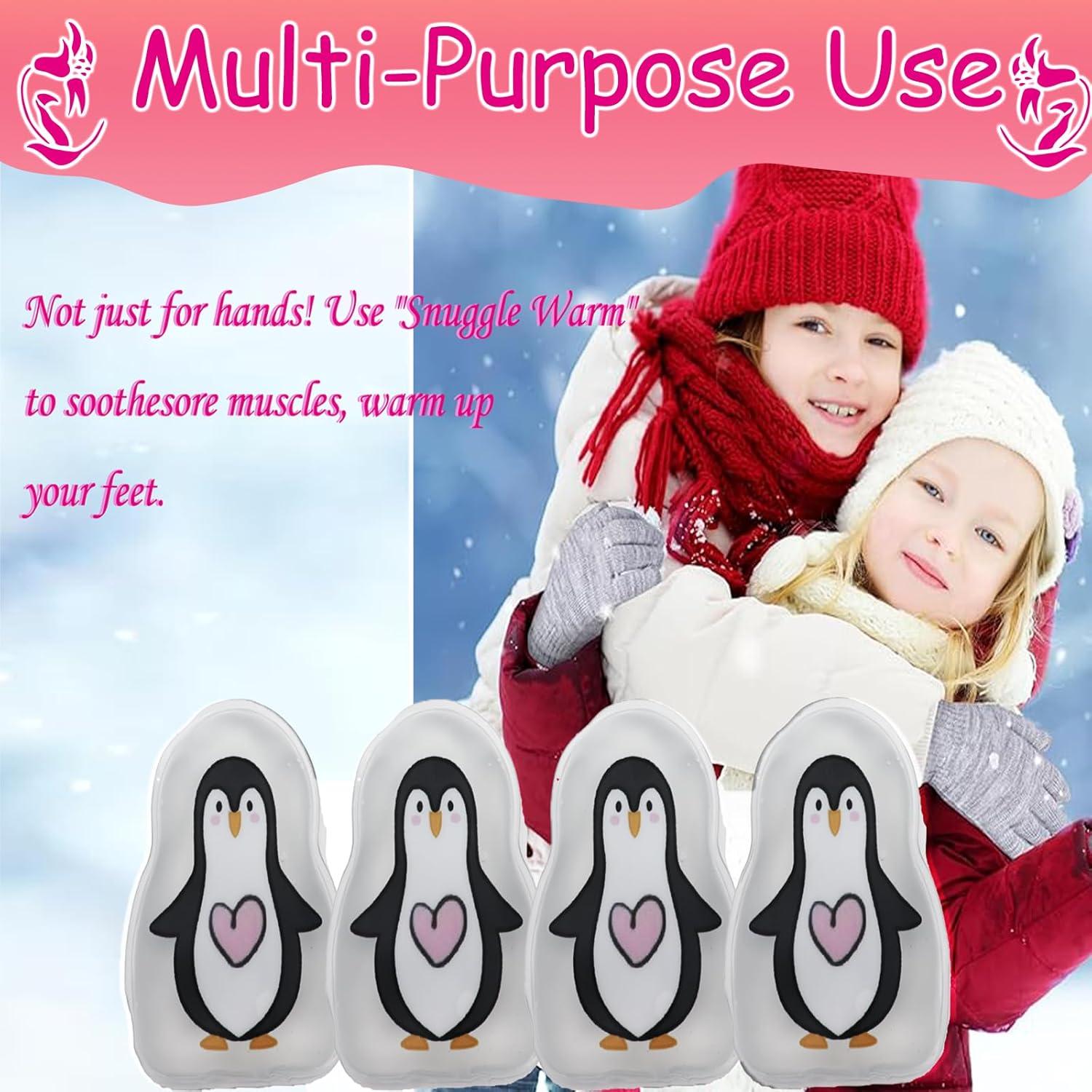 Calentadores de Manos Reutilizables KUKUGO - Paquete de 4