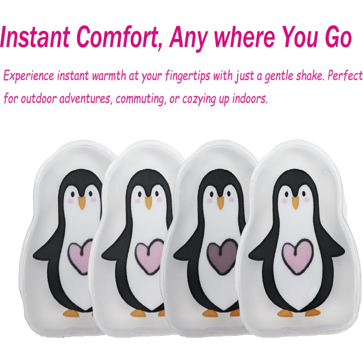 Calentadores de Manos Reutilizables KUKUGO - Paquete de 4