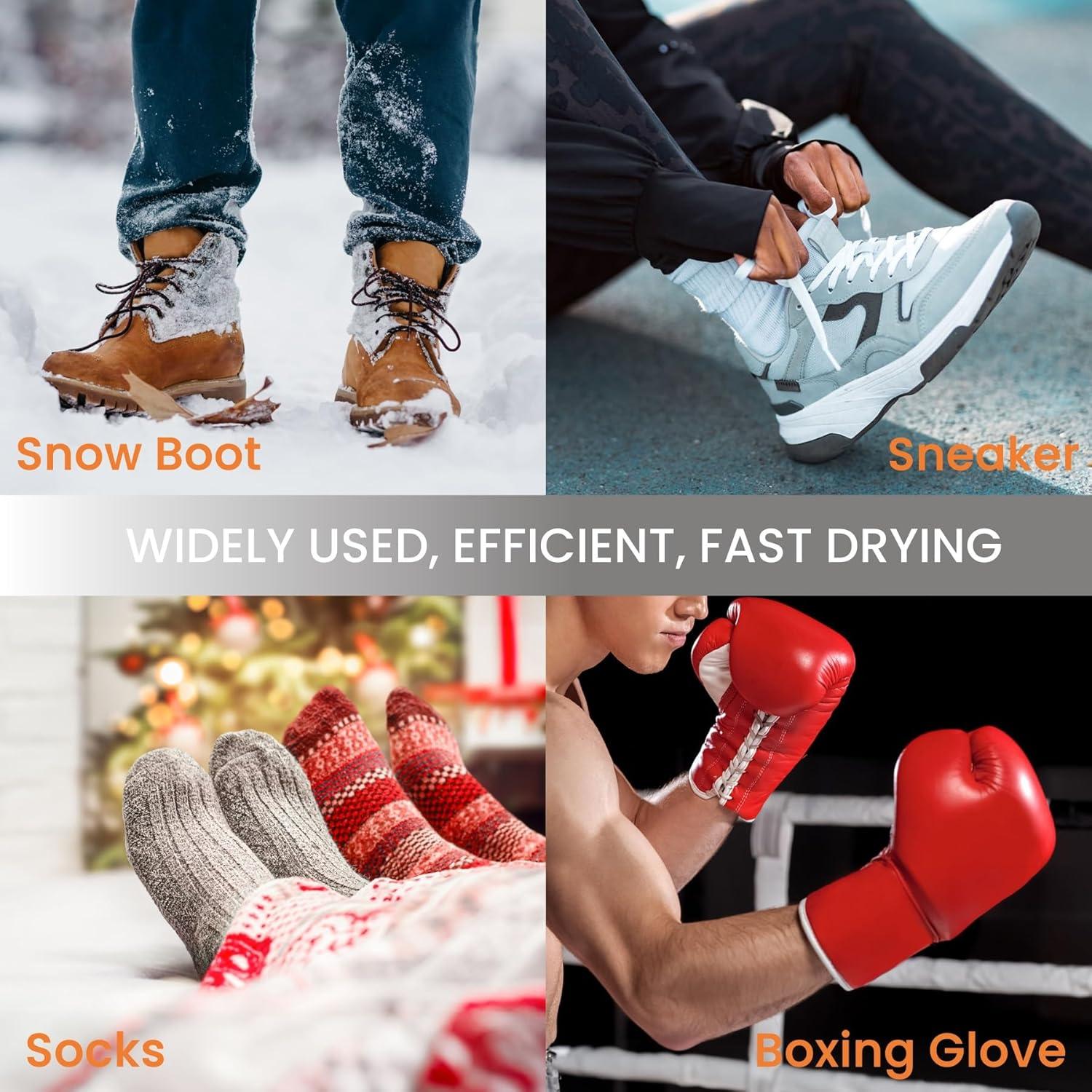 Secador de Zapatos Break The Waves 360° con Temporizador