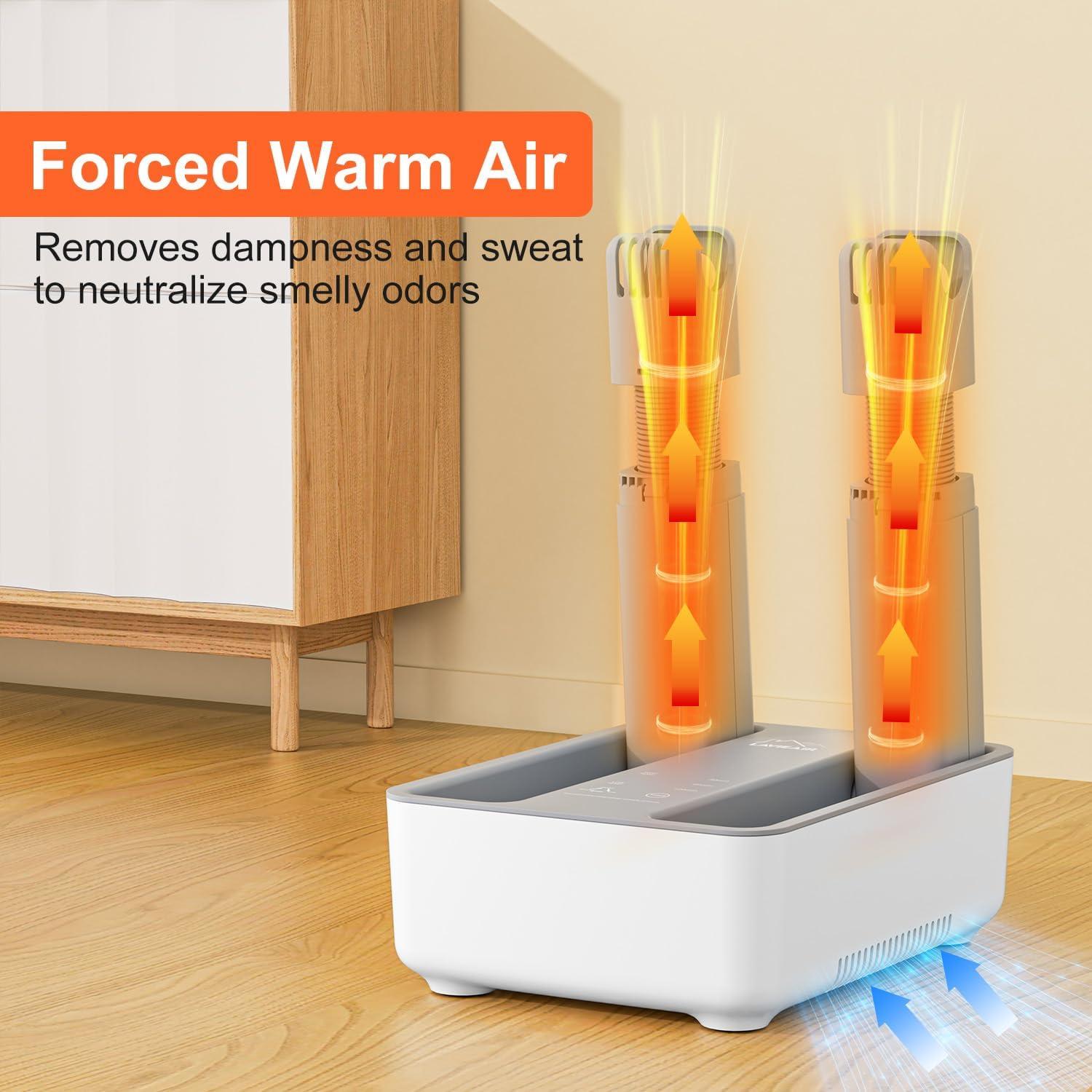 Secador de Botas LAVIEAIR RD-2000X - 180W, Temporizador y Ventilador