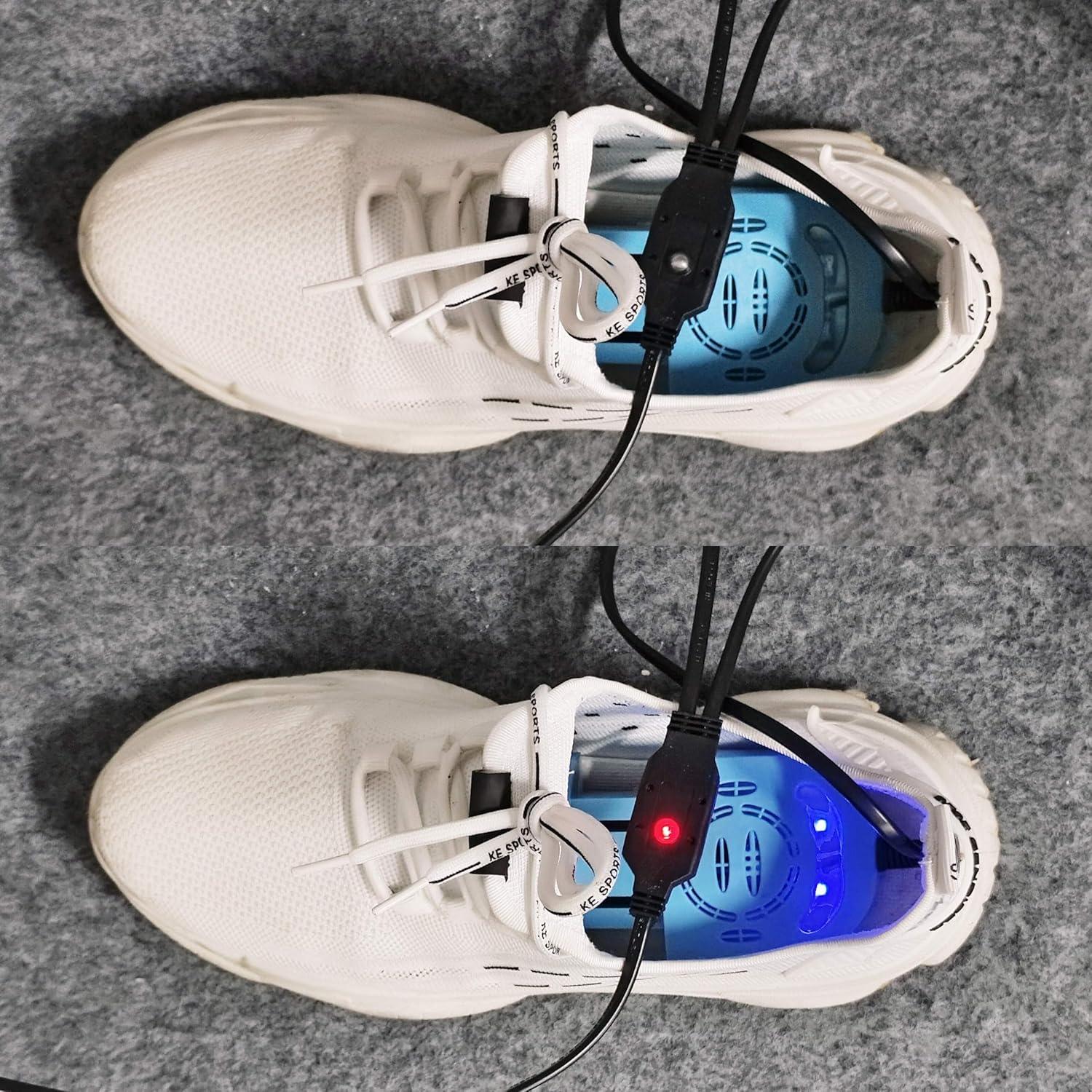 Secador de zapatos Ailenyun portátil 10W desodorante