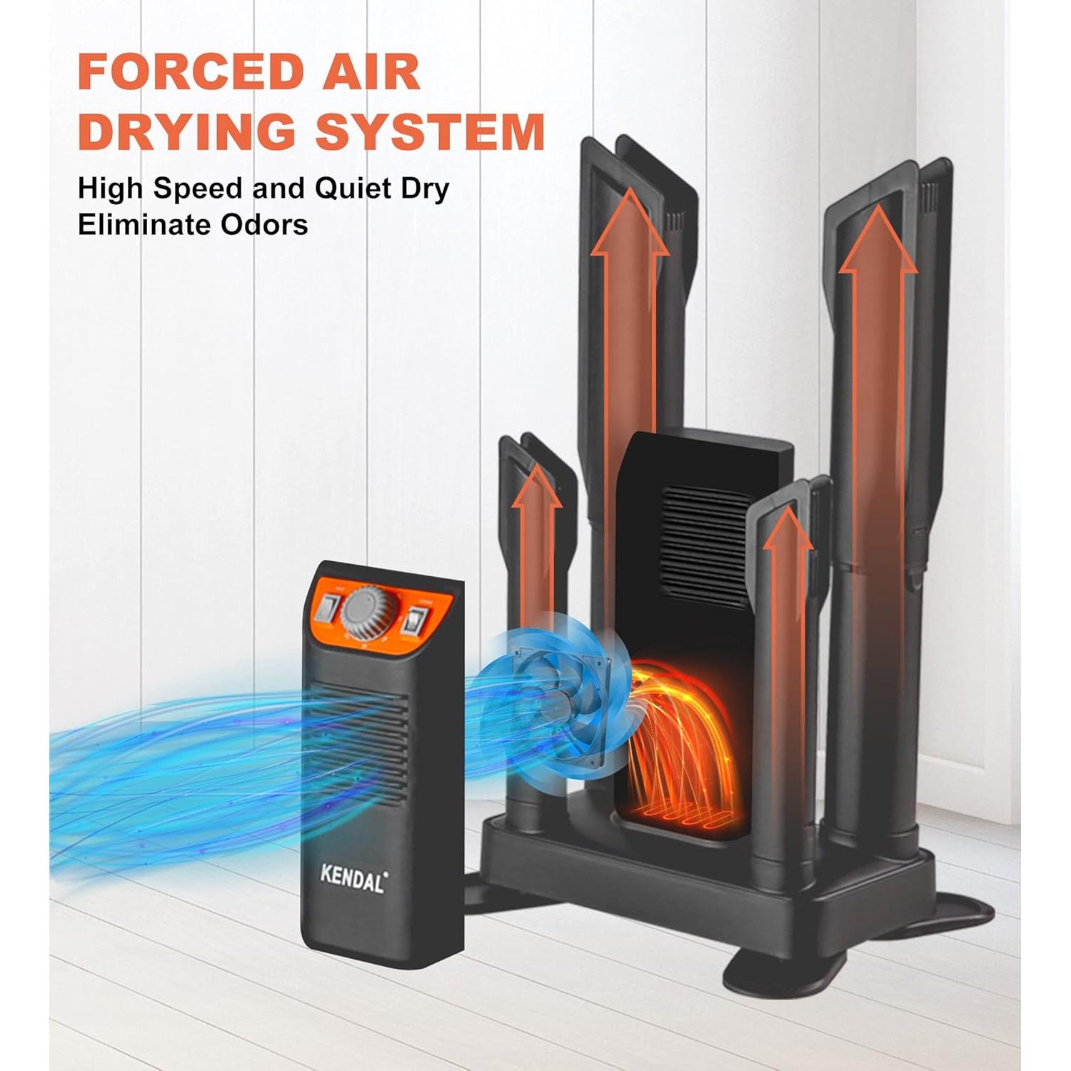 Secador de Botas Kendal KD-9011N Portátil 250W con Ozono