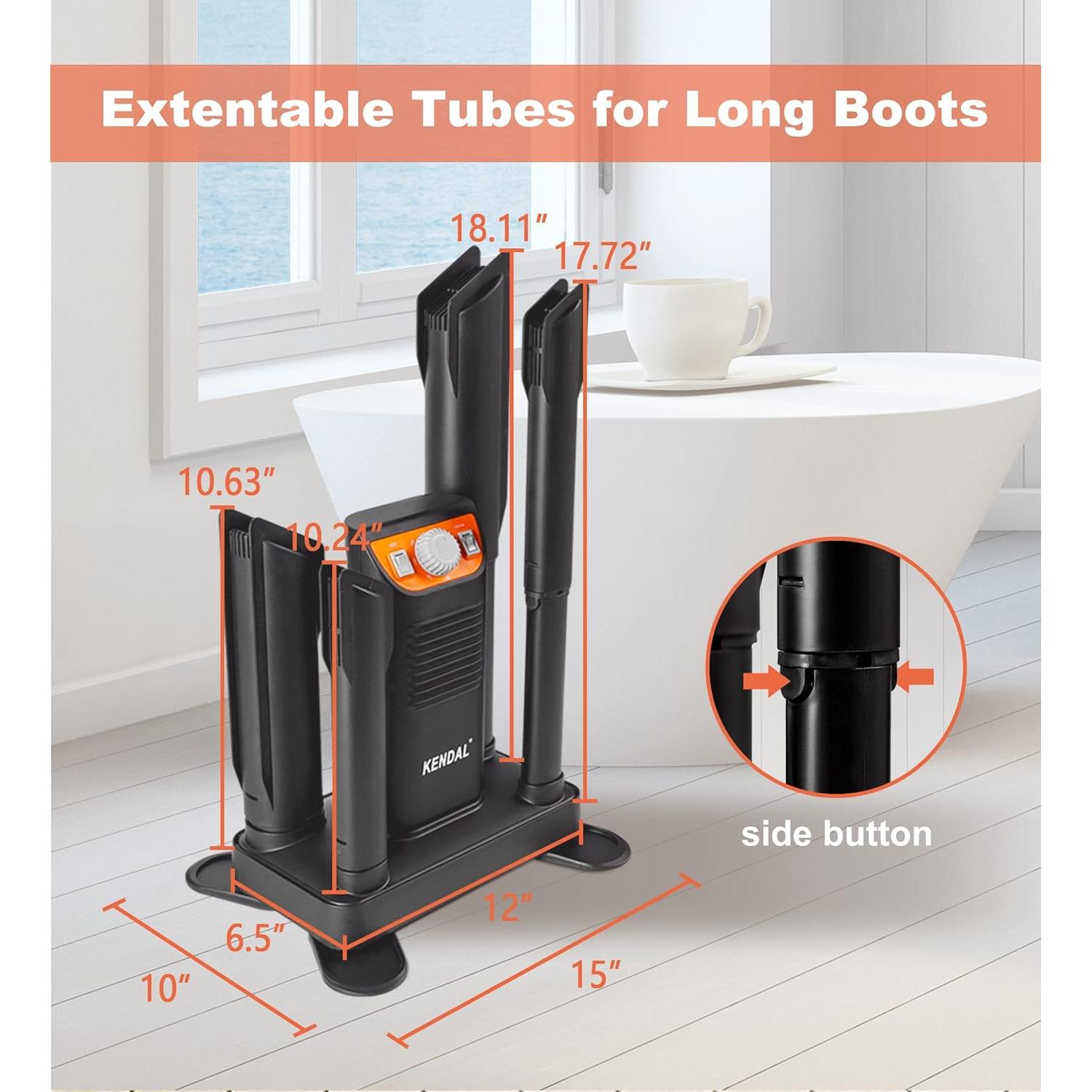 Secador de Botas Kendal KD-9011N Portátil 250W con Ozono