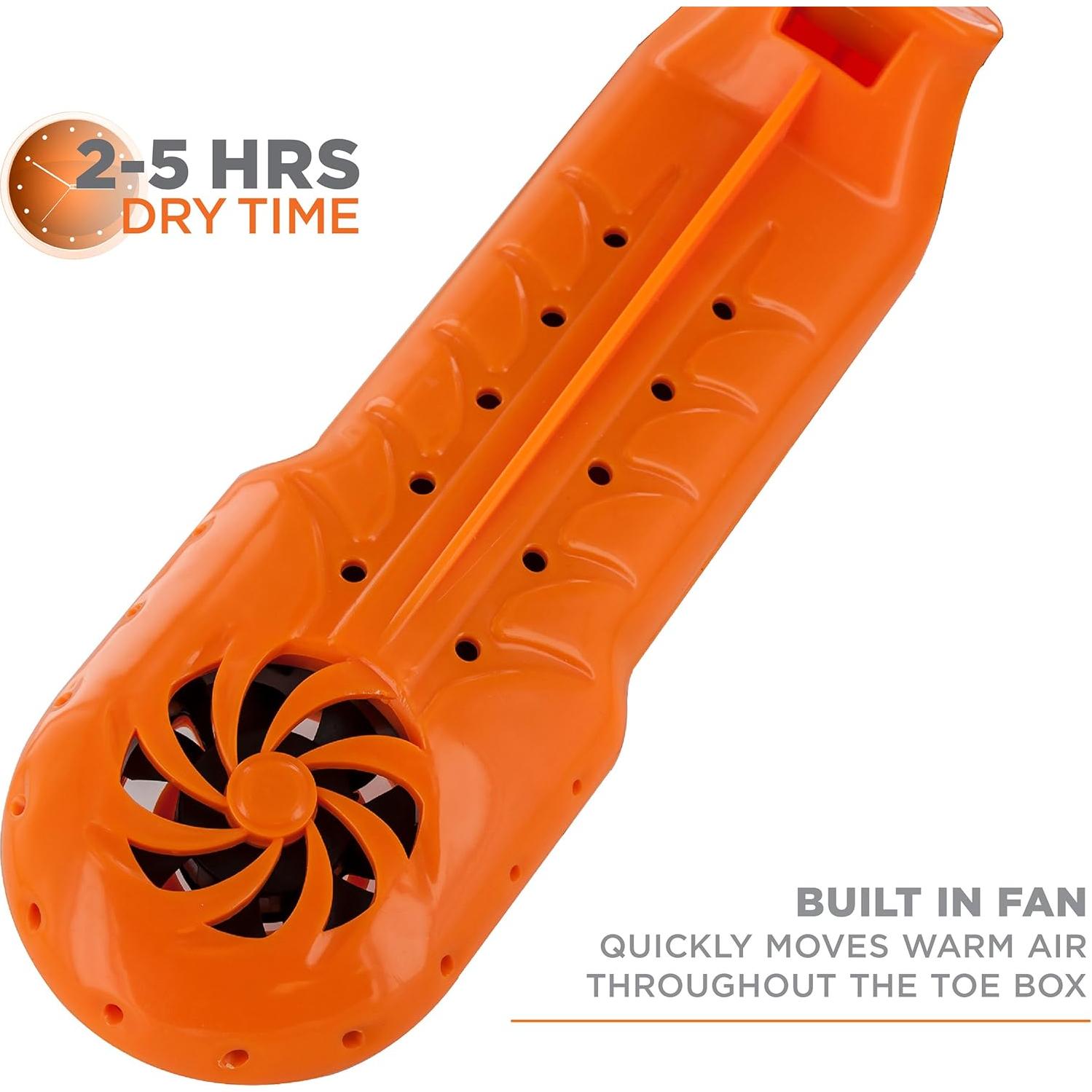 Secador de Calzado Portátil DryGuy Travel Dry DX - Naranja y Negro