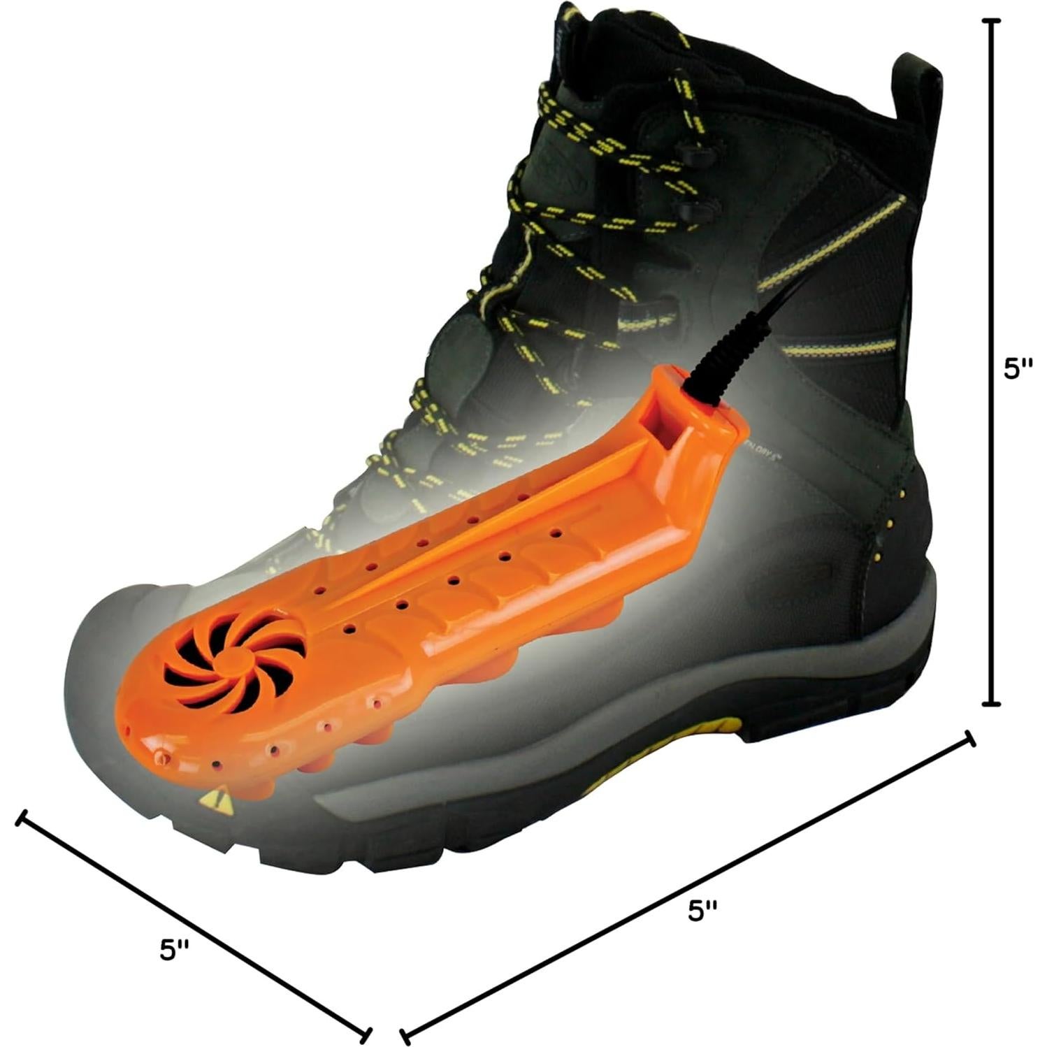 Secador de Calzado Portátil DryGuy Travel Dry DX - Naranja y Negro