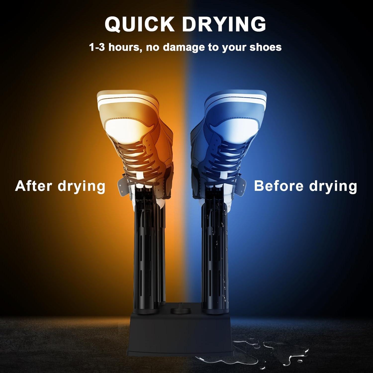 Secador de Botas NESOVI HM29760-1 con Ventilador y Temporizador