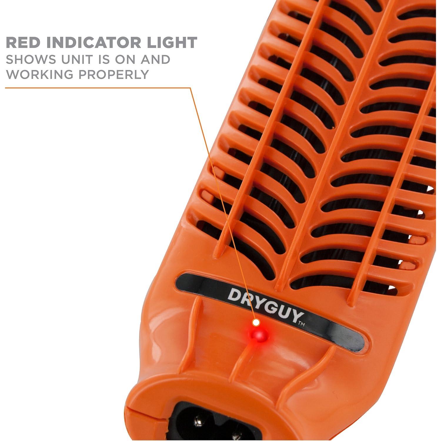 Secador de zapatos portátil DryGuy Travel Dry - Naranja y negro