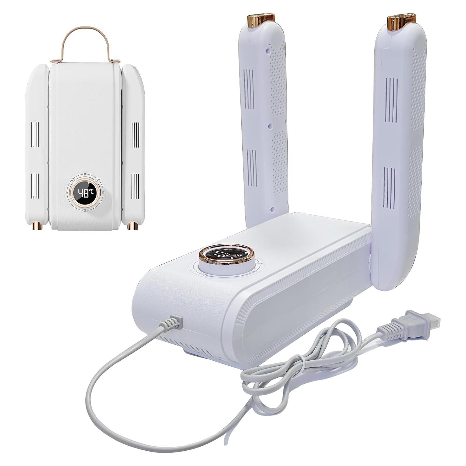 Secador de Botas Hynhsun con Temporizador y Desodorante - Blanco