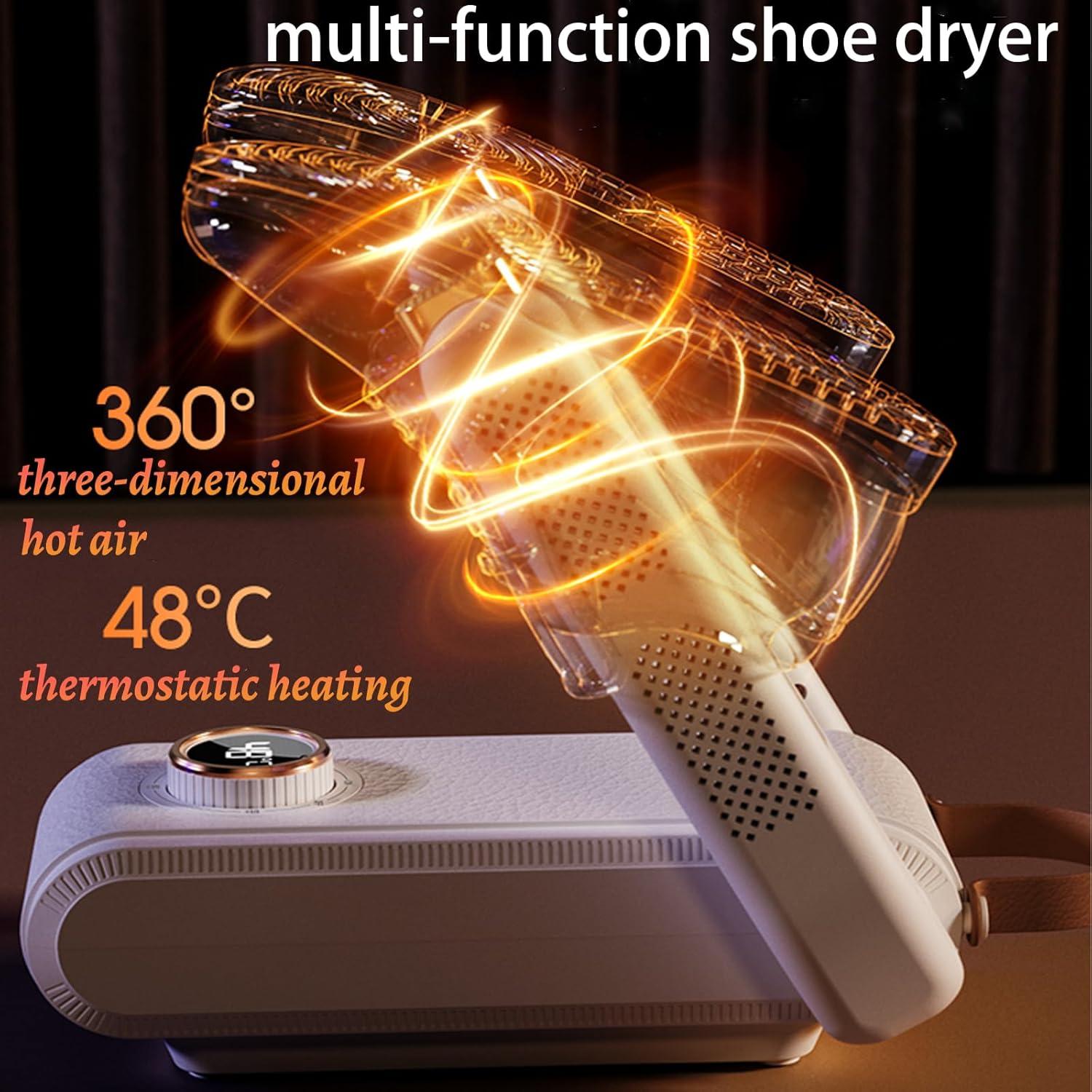 Secador de Botas Hynhsun con Temporizador y Desodorante - Blanco