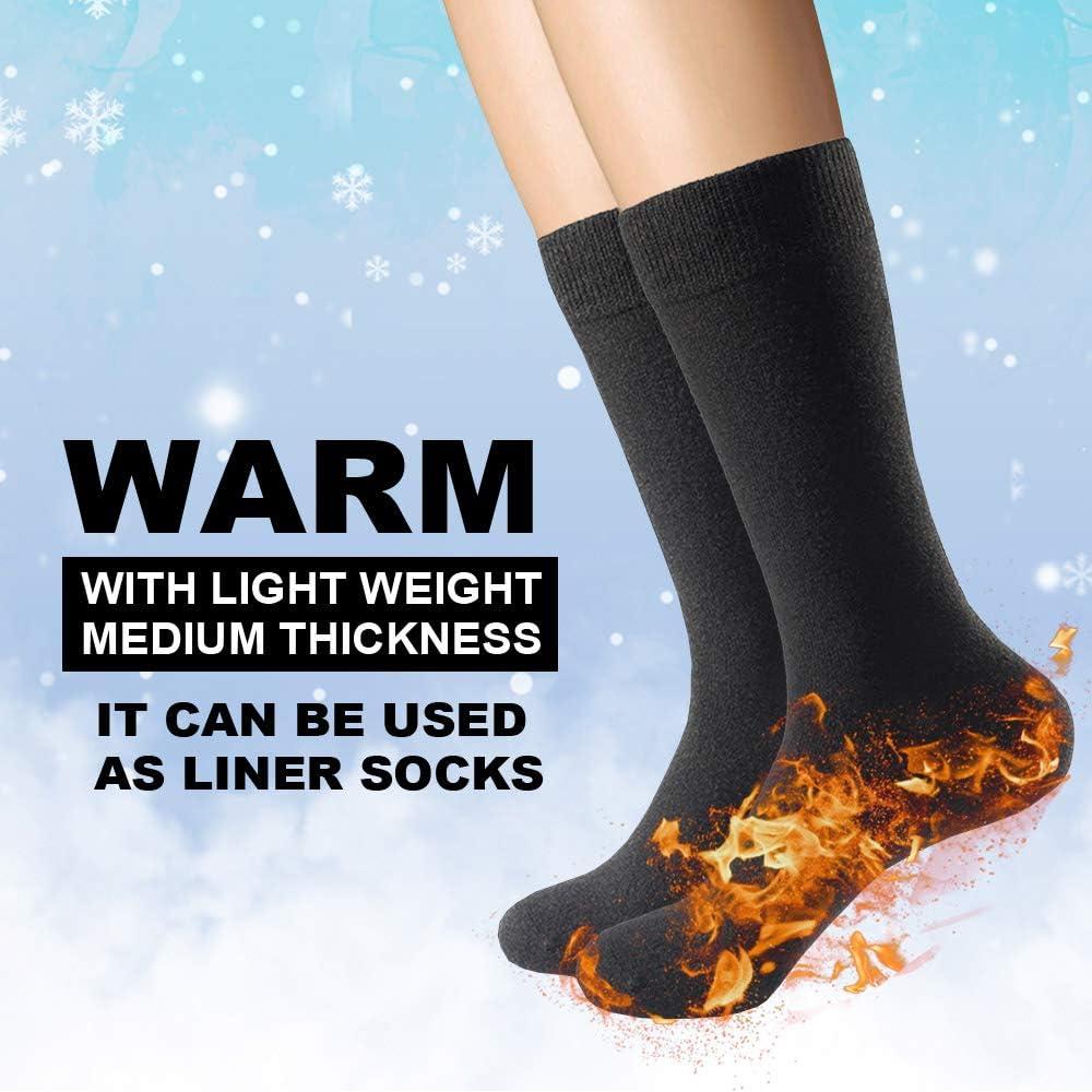 Calcetines Finos de Lana Merino LIXIA para Hombre - 6 Pares