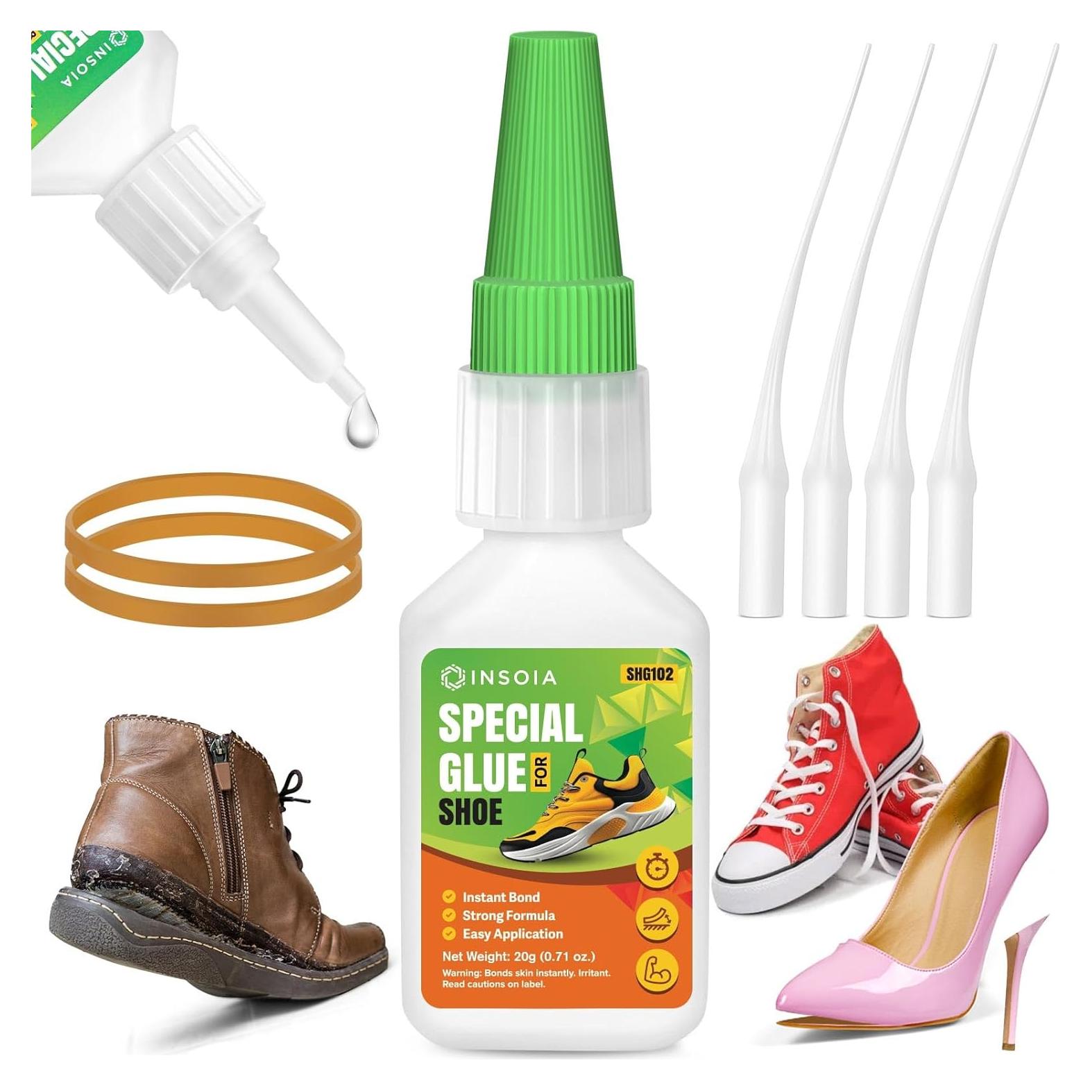 Pegamento Super Claro INSOIA 20g para Reparación de Zapatos