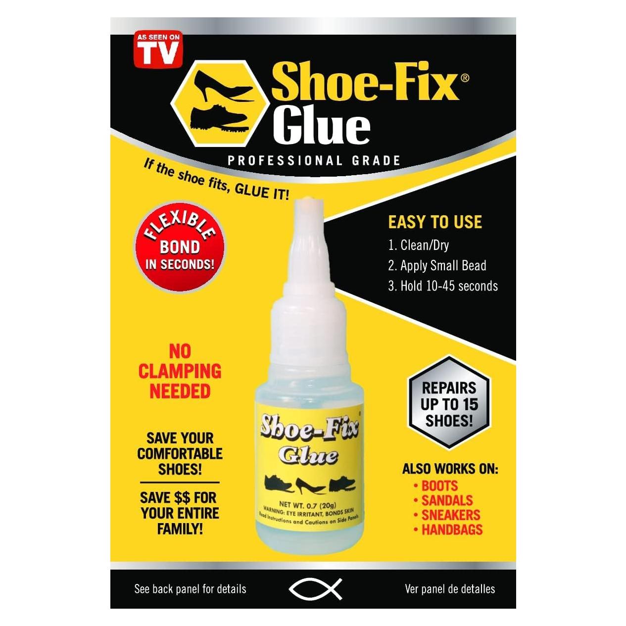 Pegamento Shoe-Fix 20g Adhesivo Profesional para Calzado