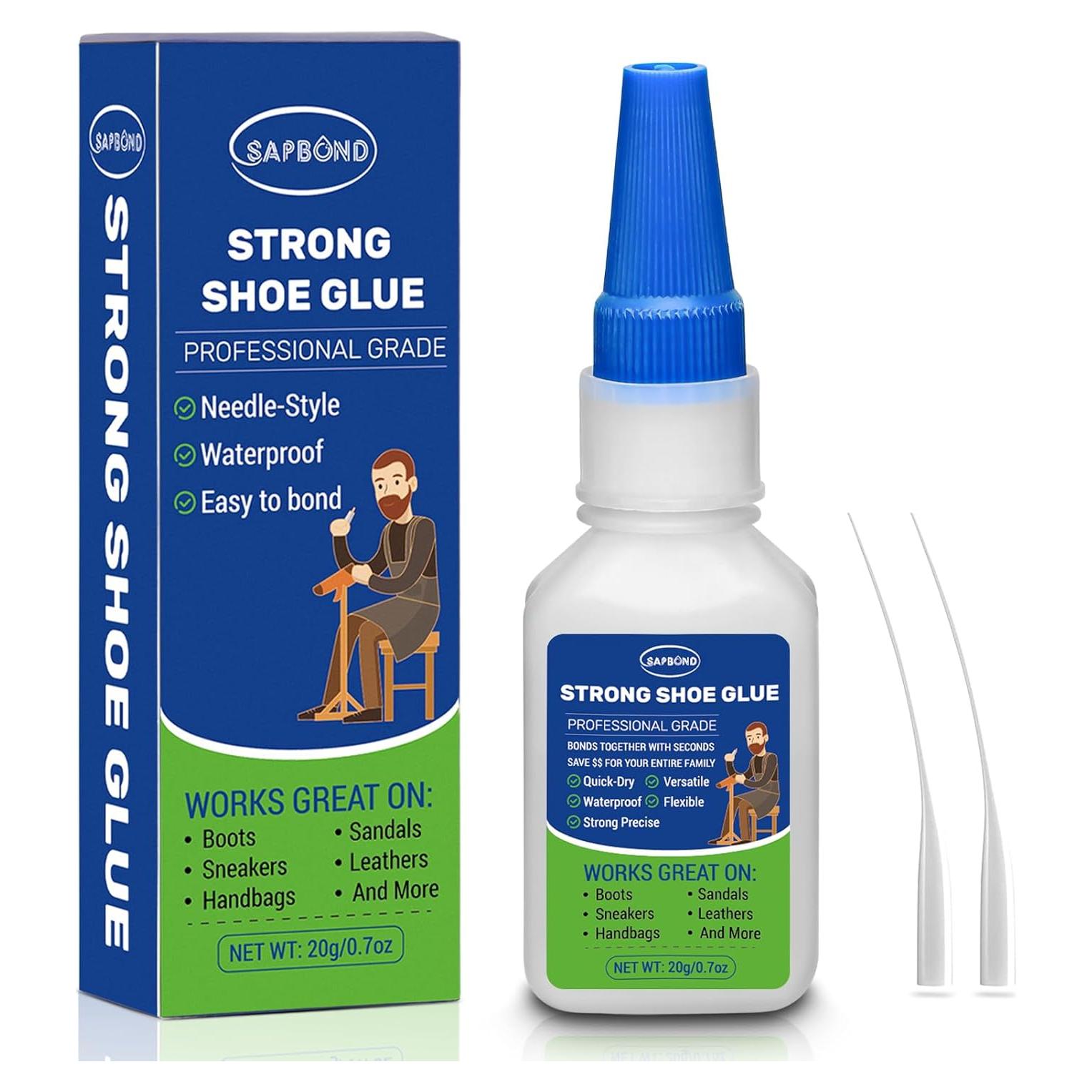 Pegamento para Zapatos SAPBOND 20g - Adhesivo Profesional Rápido