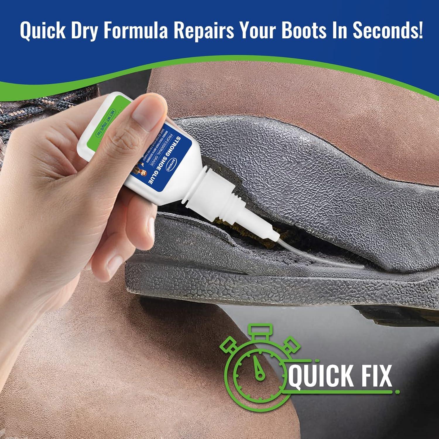 Pegamento para Zapatos SAPBOND 20g - Adhesivo Profesional Rápido