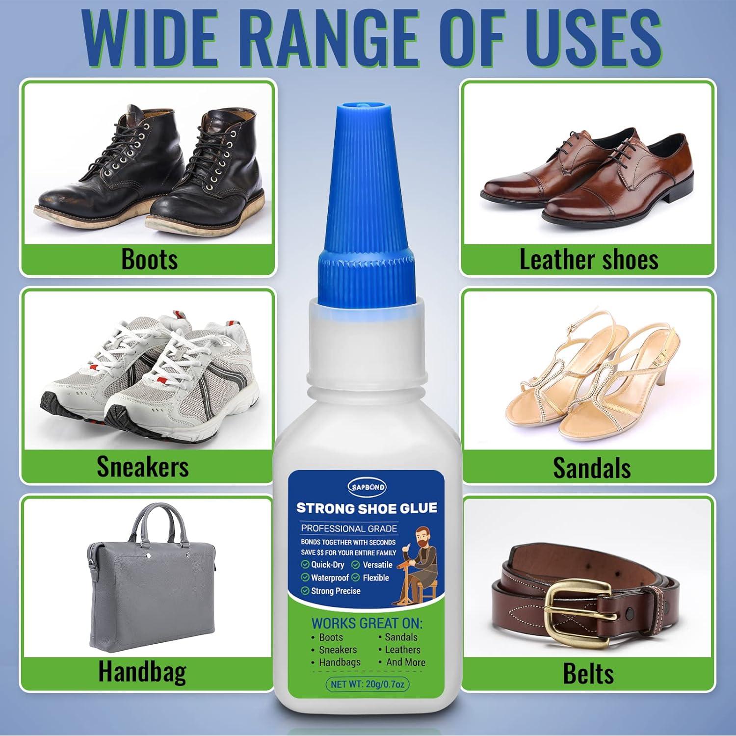 Pegamento para Zapatos SAPBOND 20g - Adhesivo Profesional Rápido