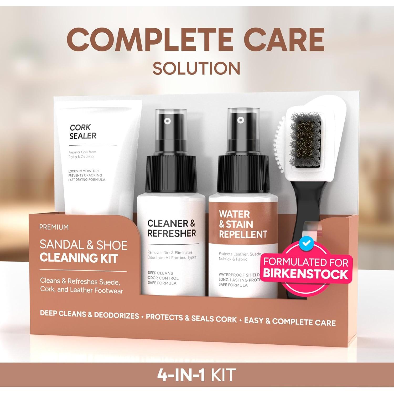 Kit de Limpieza 4-en-1 FORTIVO para Sandalias Birkenstock