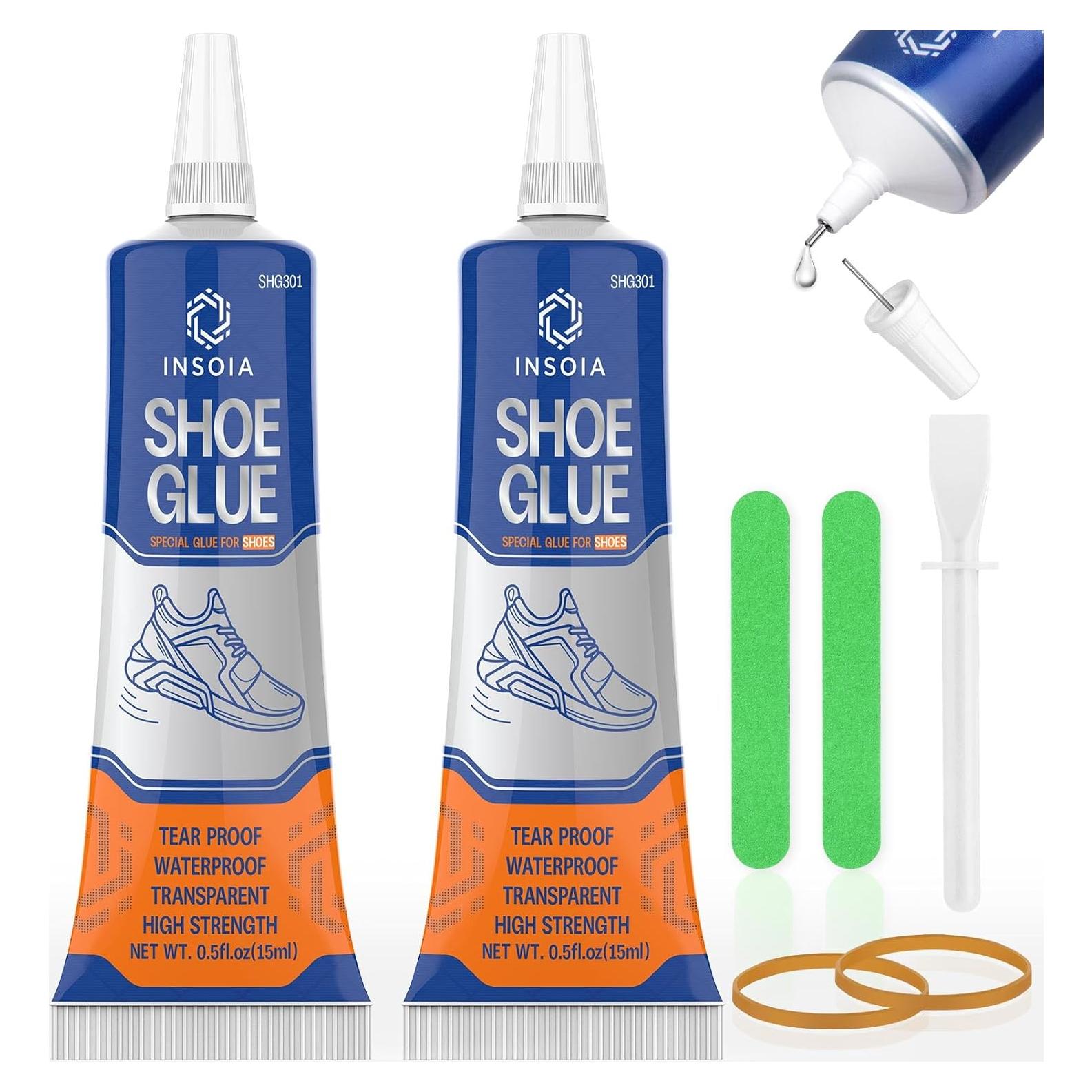 Kit de Reparación de Suelas de Zapatos INSOIA 30 ml Impermeable