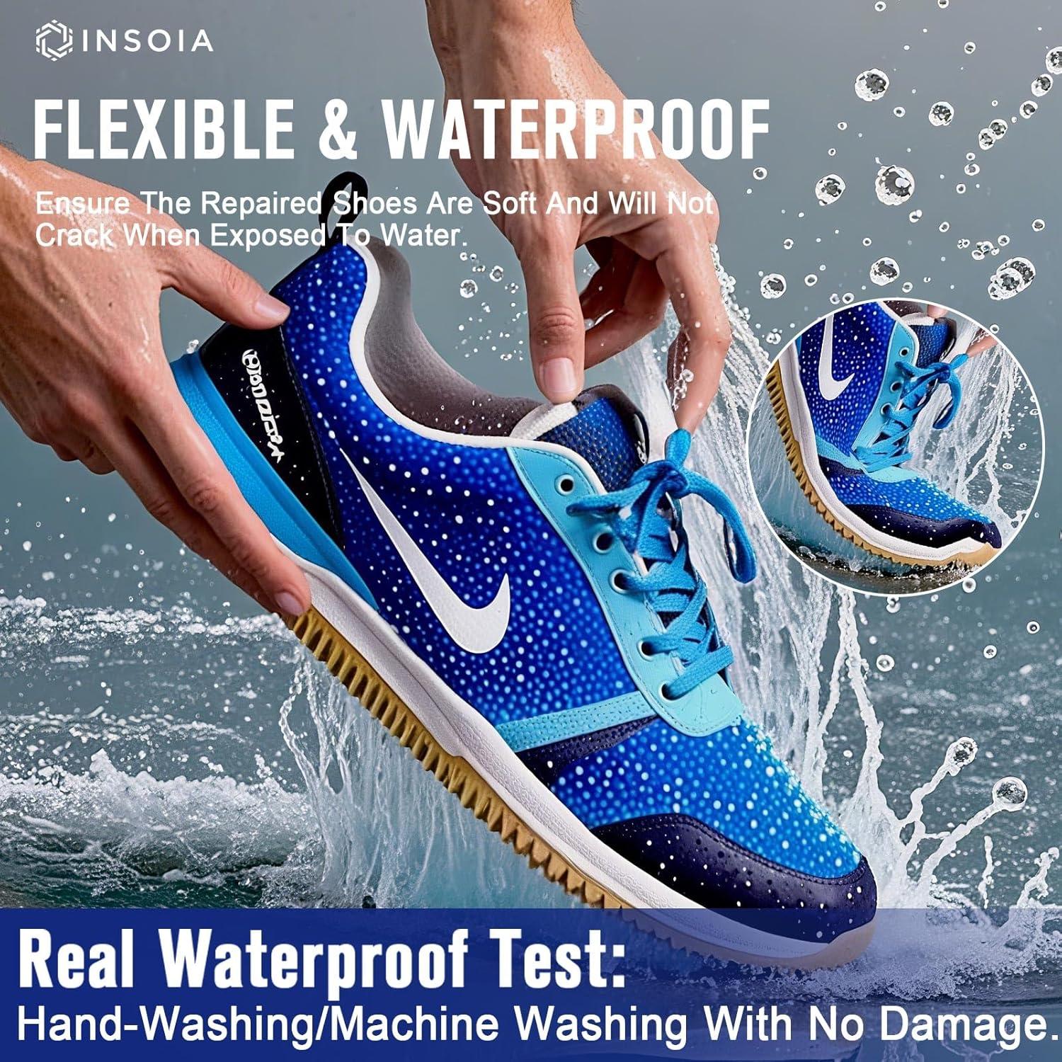 Kit de Reparación de Suelas de Zapatos INSOIA 30 ml Impermeable