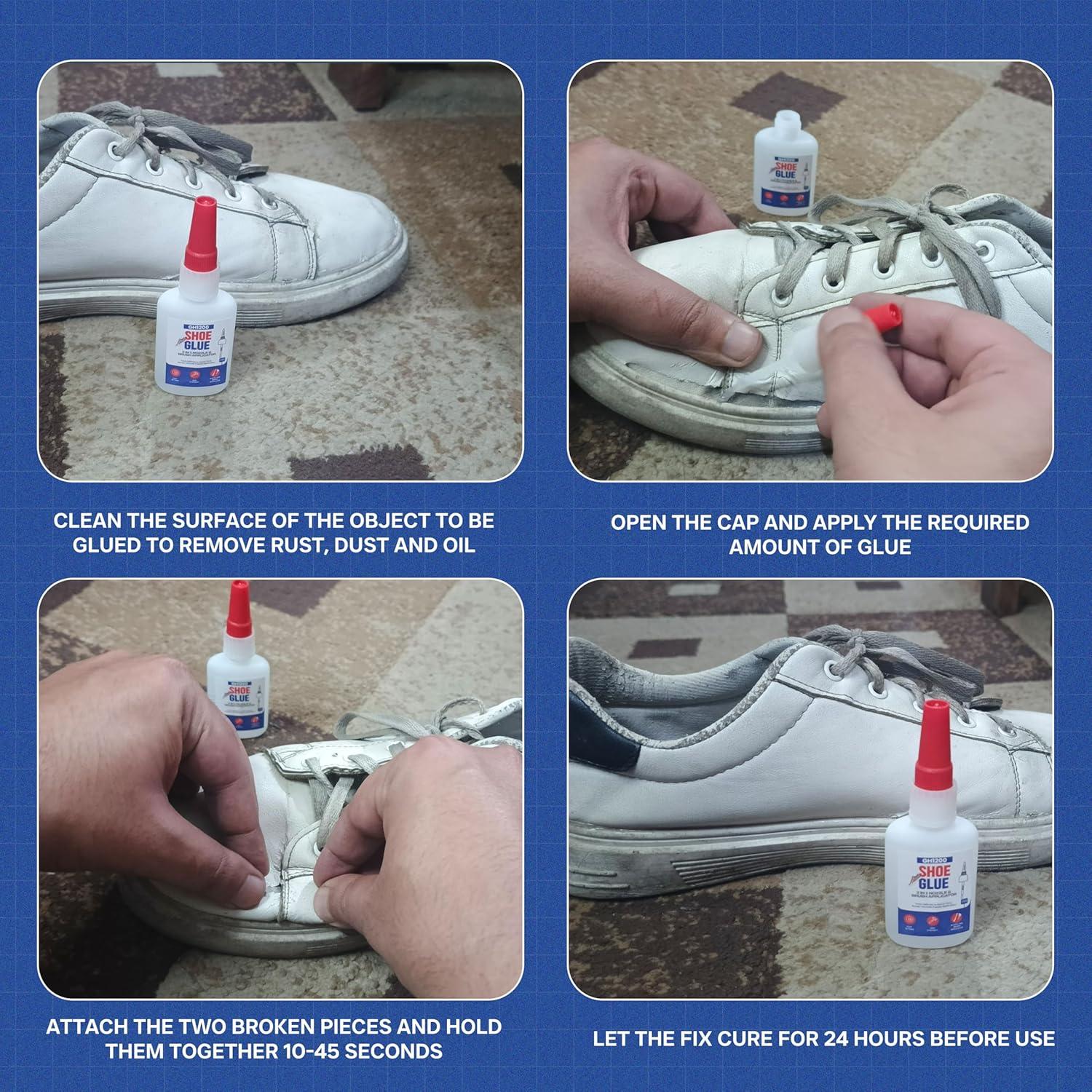 GH1200 Pegamento para Zapatos 20g con Brocha y Boquilla