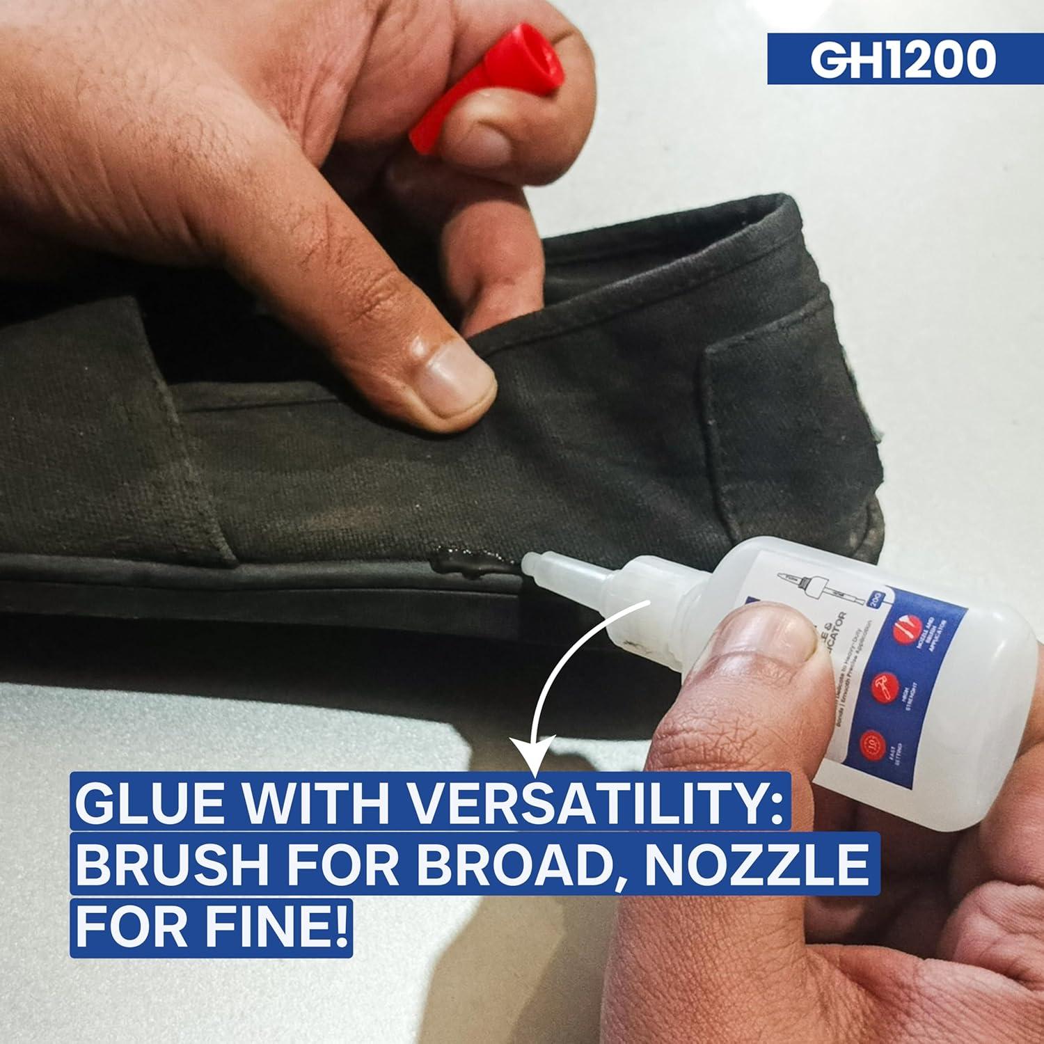 GH1200 Pegamento para Zapatos 20g con Brocha y Boquilla