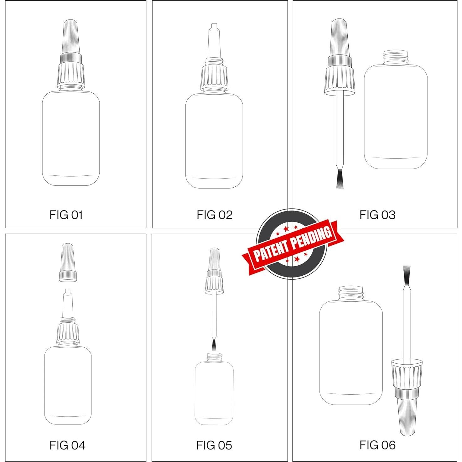 GH1200 Pegamento para Zapatos 20g con Brocha y Boquilla