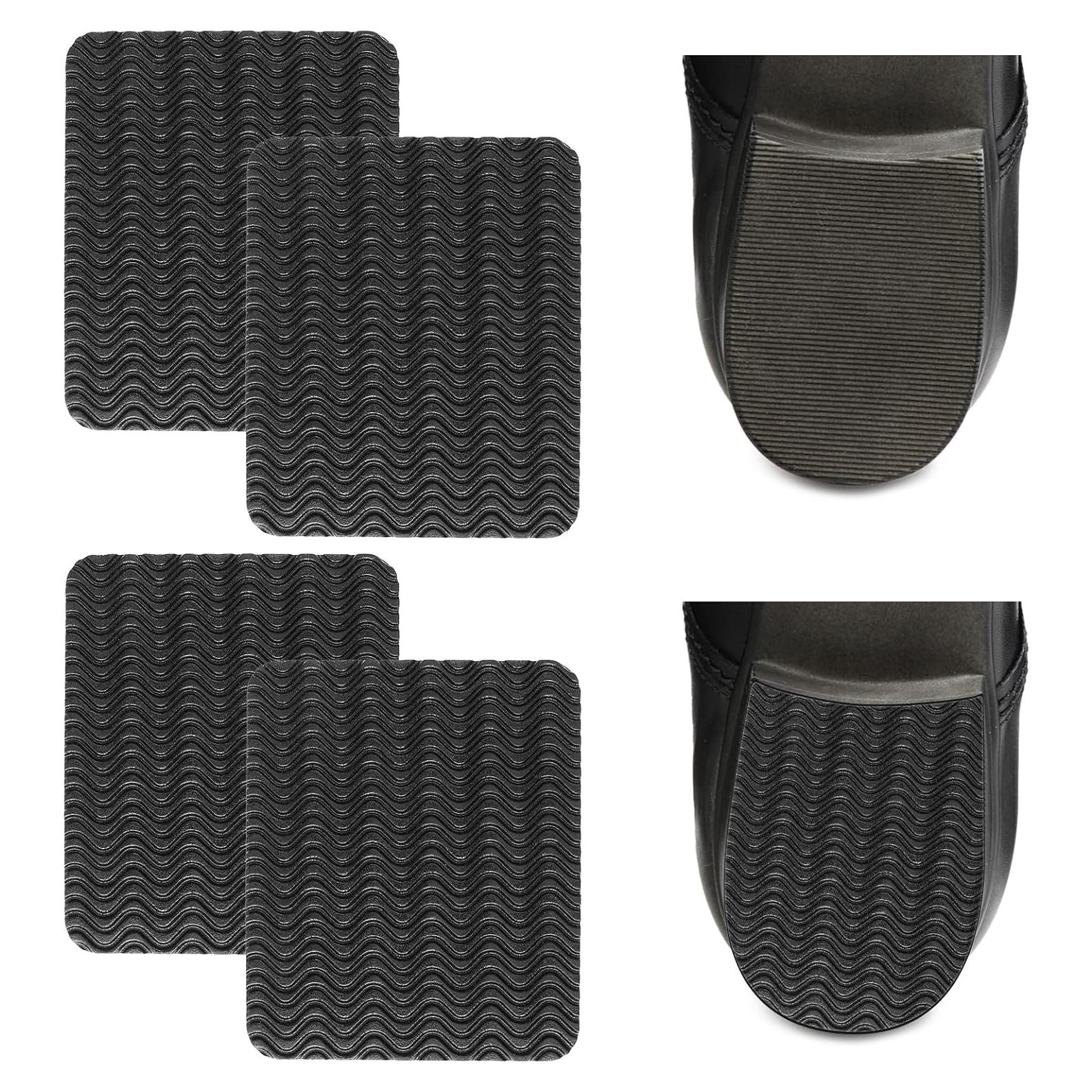 Kit de Reparación de Tacones de Zapatos COMNICO 4 Pcs Antideslizantes