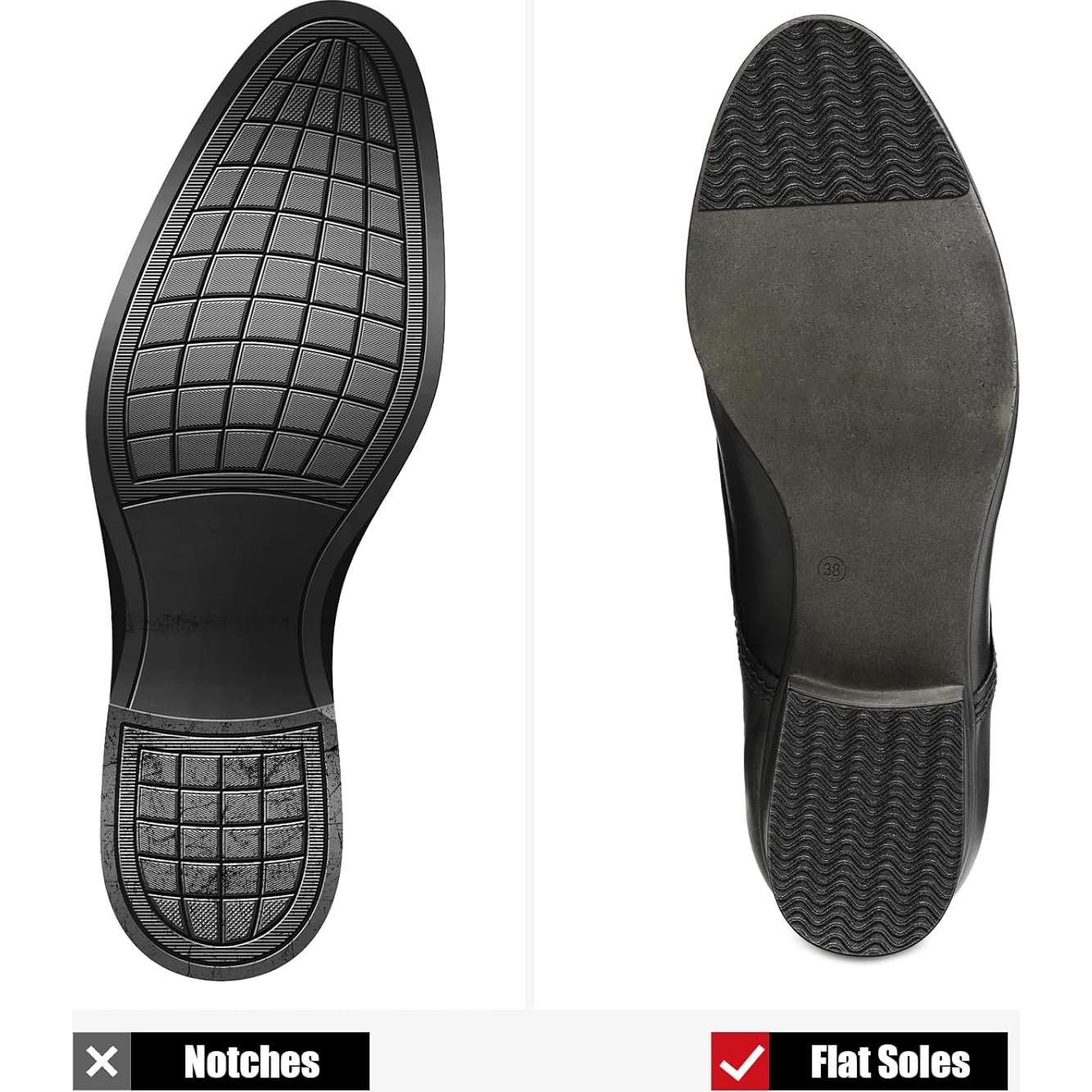 Kit de Reparación de Tacones de Zapatos COMNICO 4 Pcs Antideslizantes