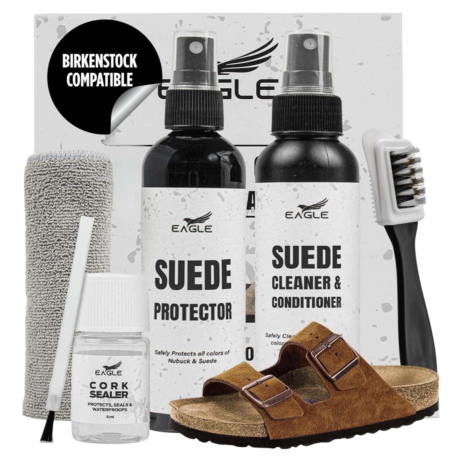 Kit de Cuidado para Sandalias y Zuecos Eagle - Limpiador y Protector