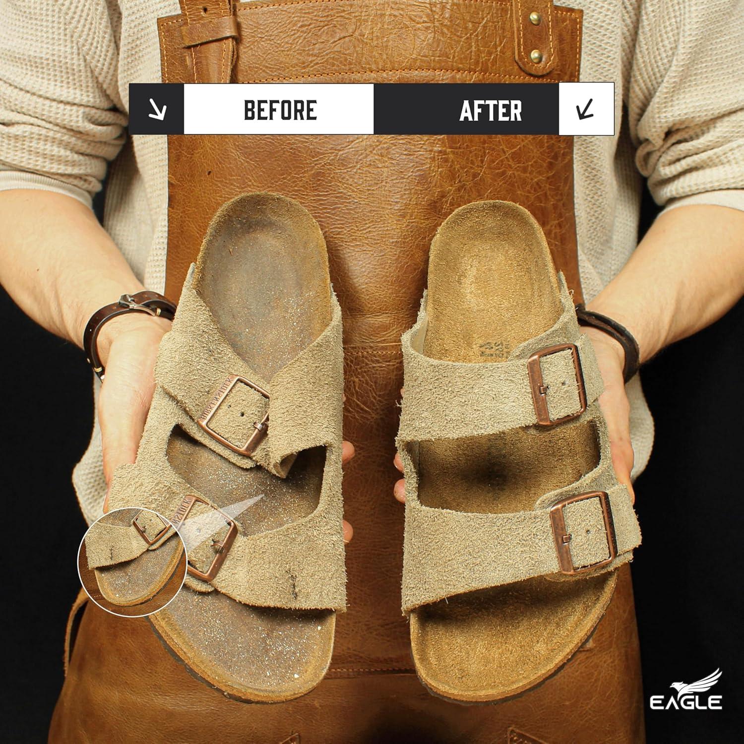 Kit de Cuidado para Sandalias y Zuecos Eagle - Limpiador y Protector