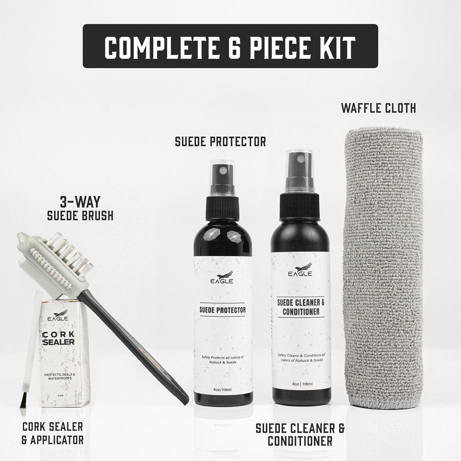 Kit de Cuidado para Sandalias y Zuecos Eagle - Limpiador y Protector