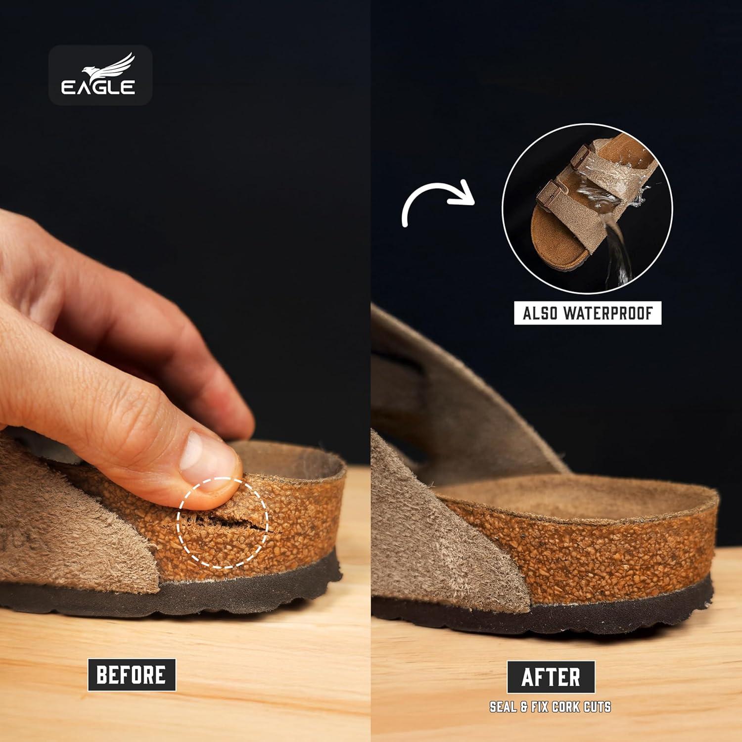 Kit de Cuidado para Sandalias y Zuecos Eagle - Limpiador y Protector